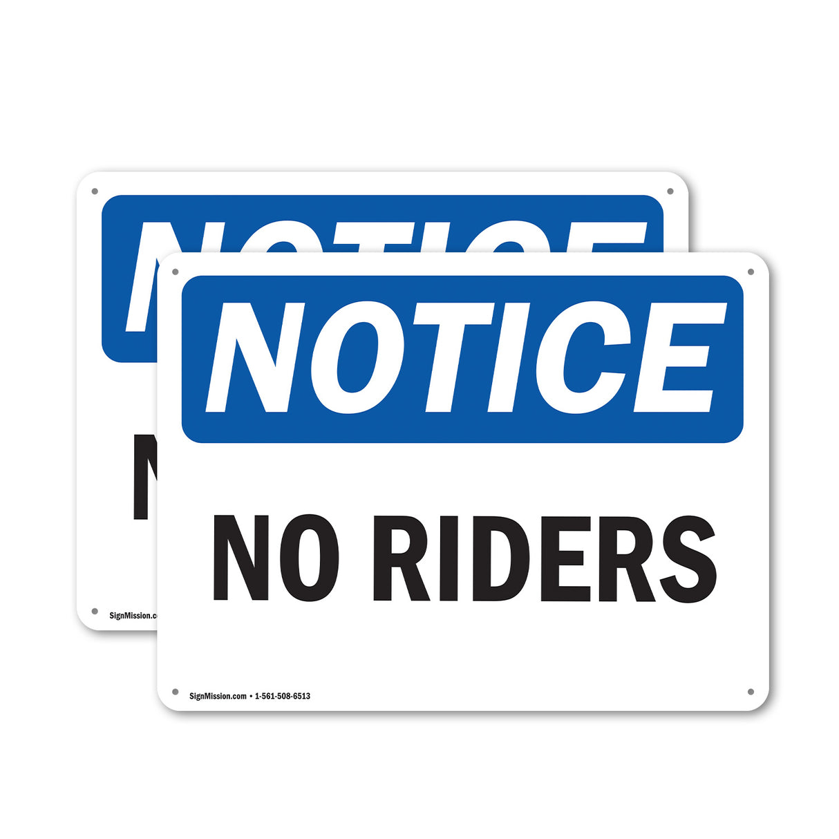 No Riders