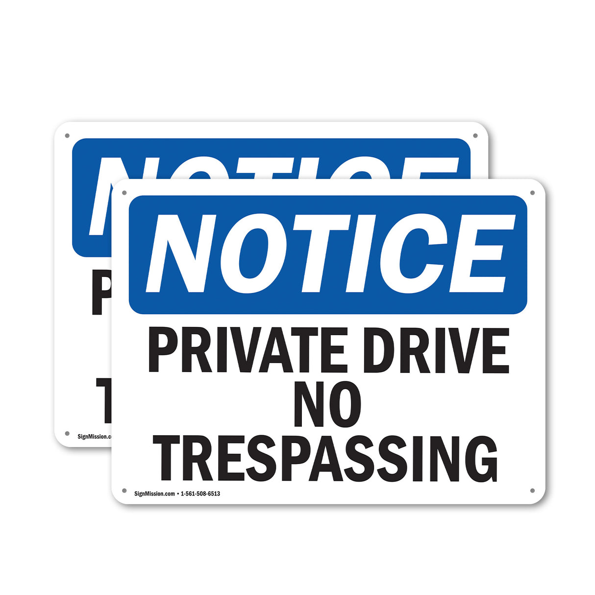 Private Drive No Trespassing
