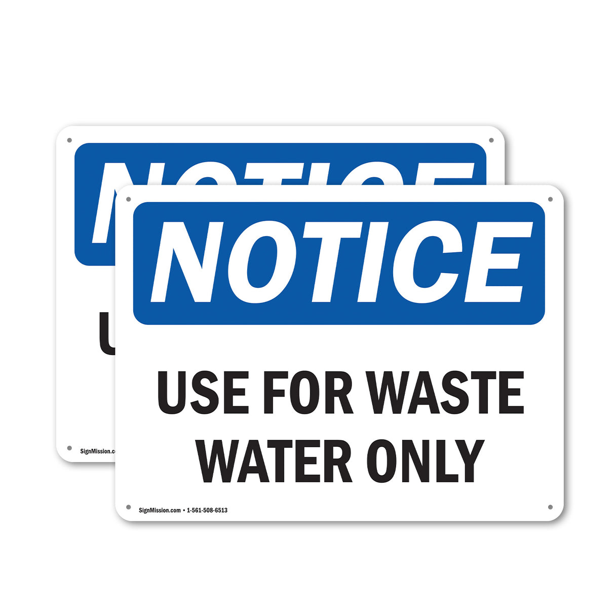 Use For Waste Water Only