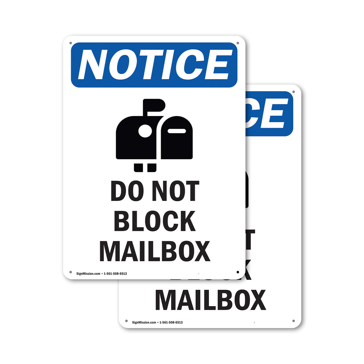 Do Not Block Mailbox
