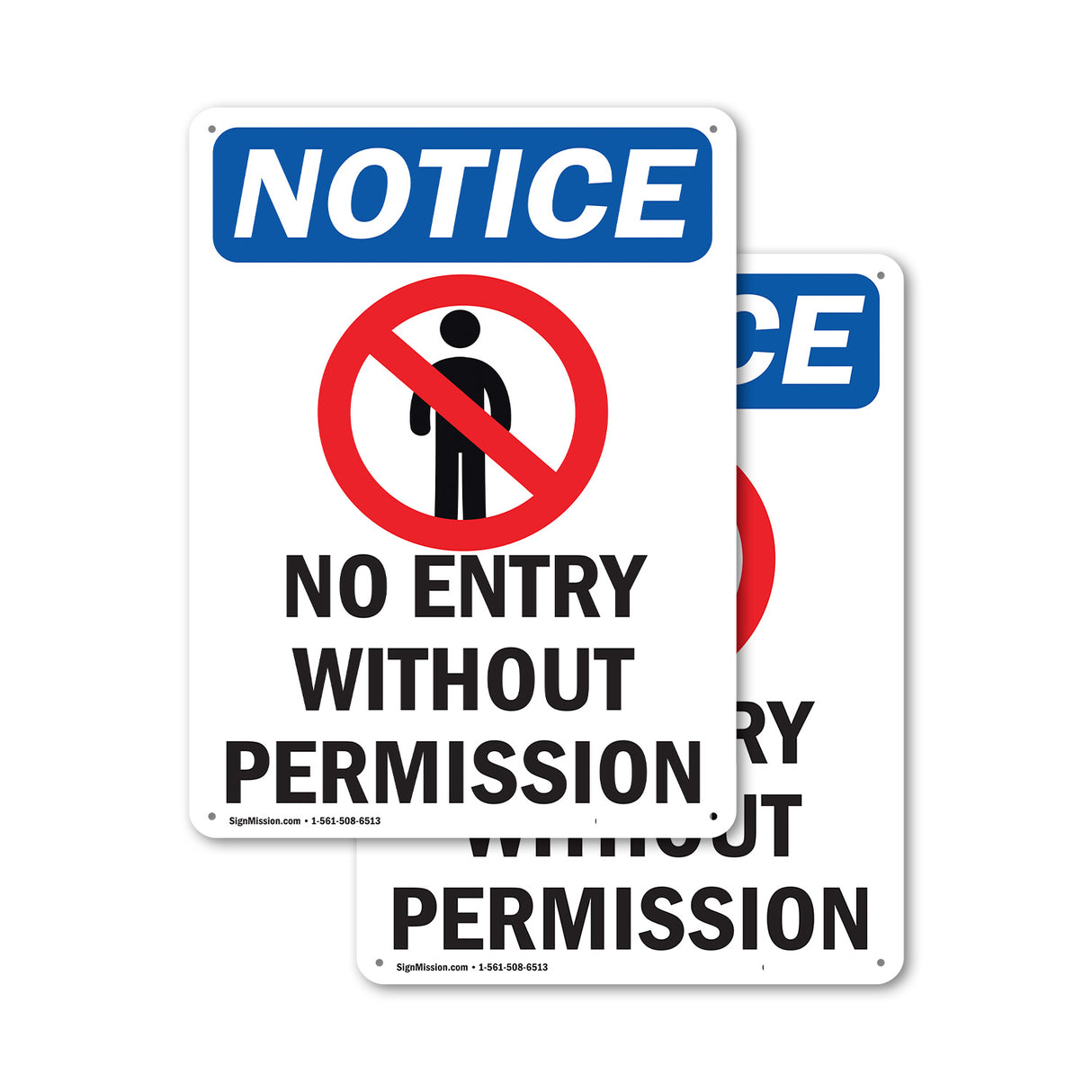 No Entry Without Permission