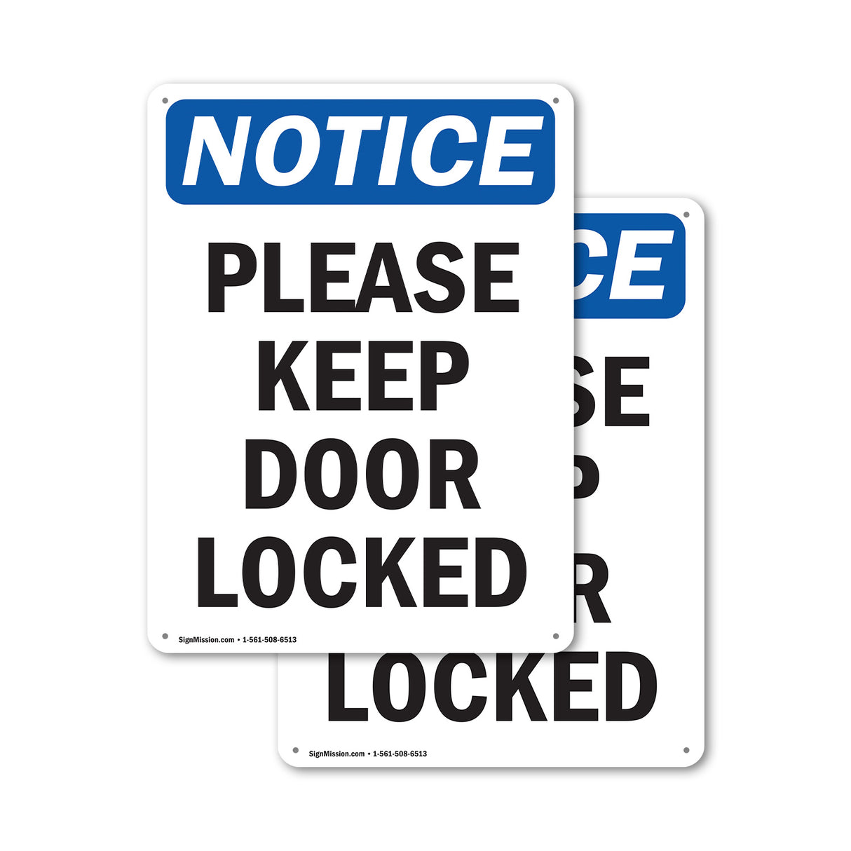 Please Keep Door Locked