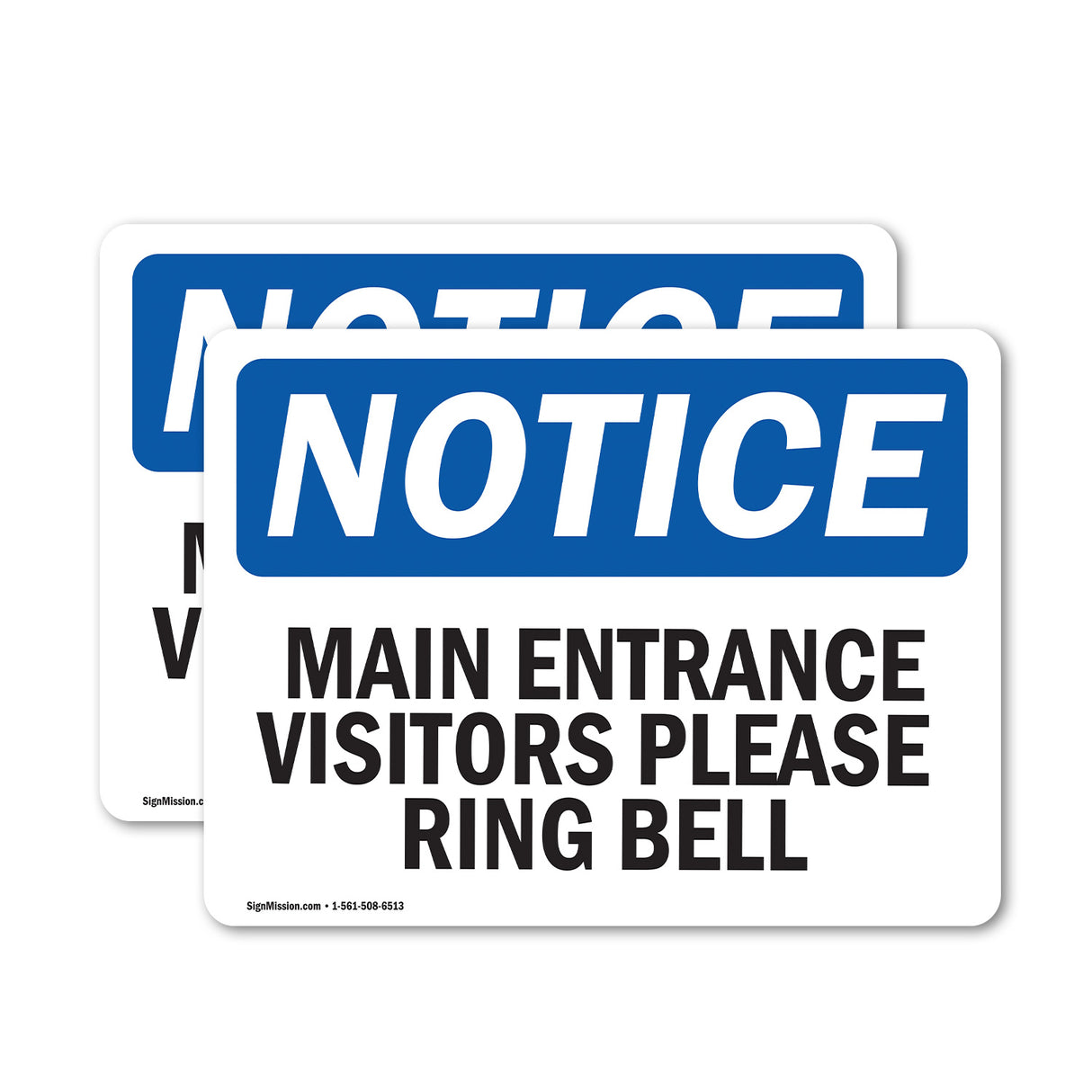 Main Entrance Visitors Please Ring Bell