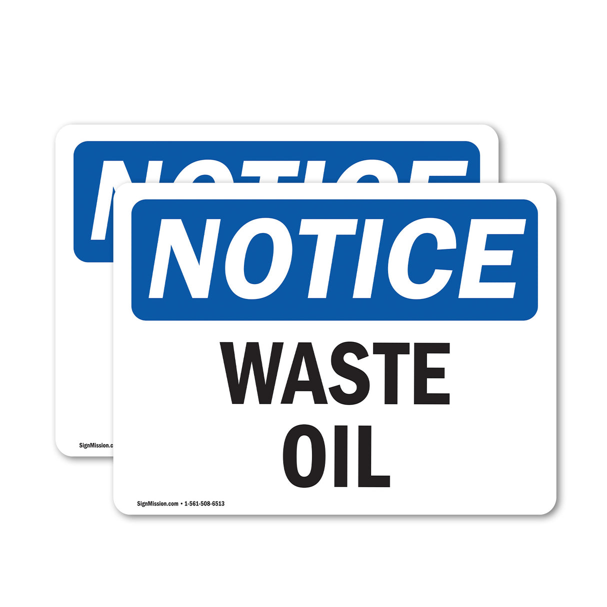 NOTICE Waste Oil