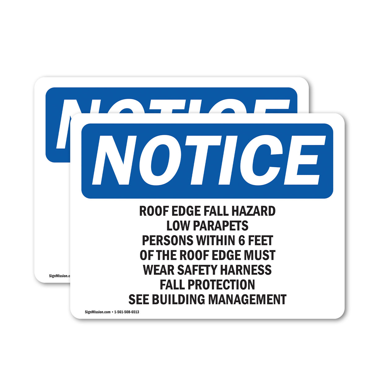 Roof Edge Fall Hazard Low Parapets Persons