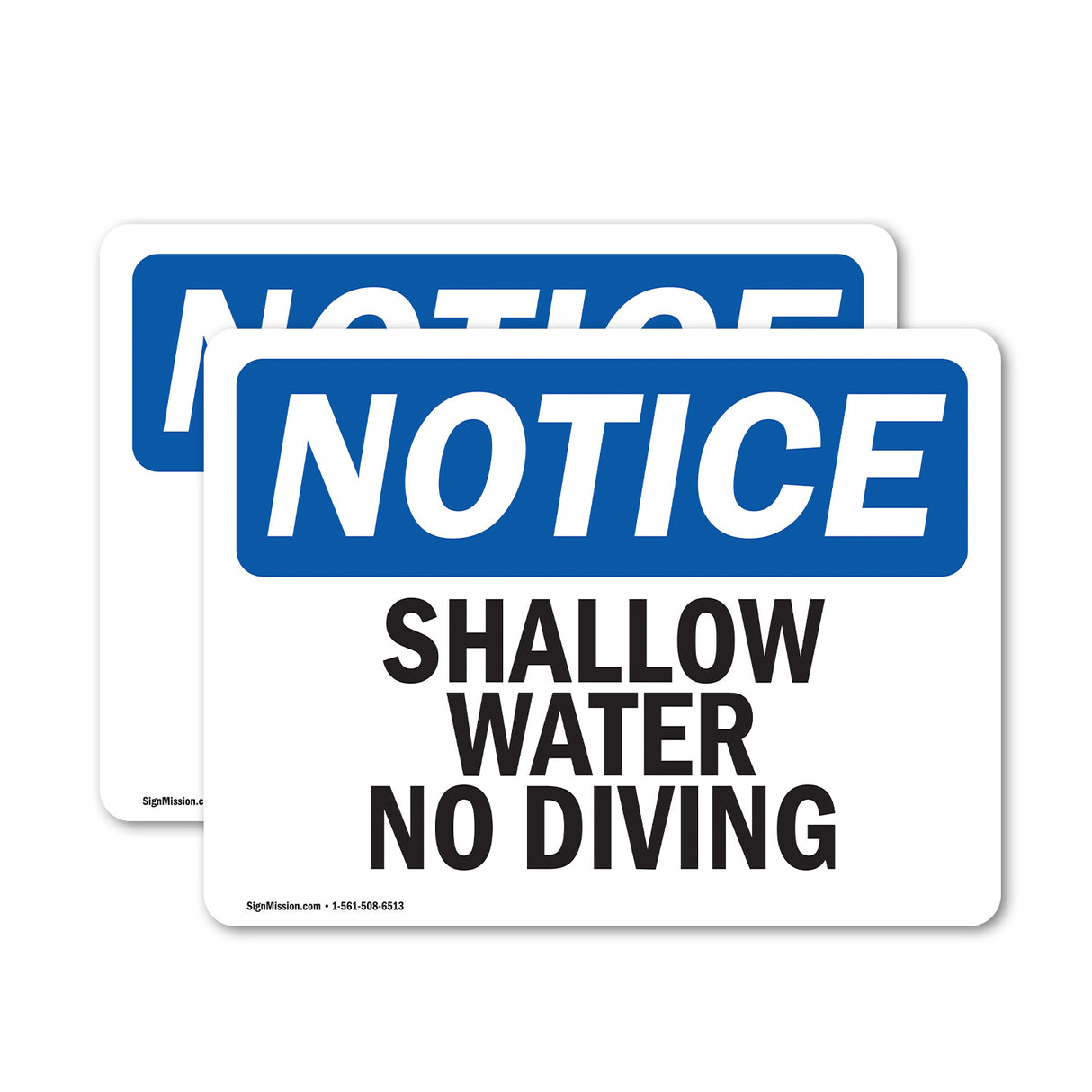 Shallow Water No Diving