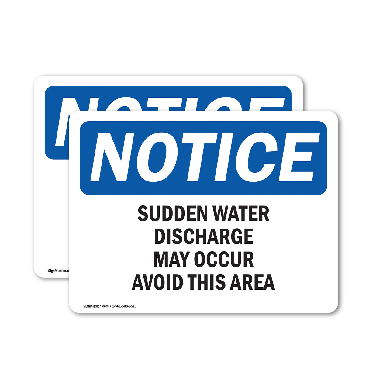 Sudden Water Discharge May Occur Avoid This Area