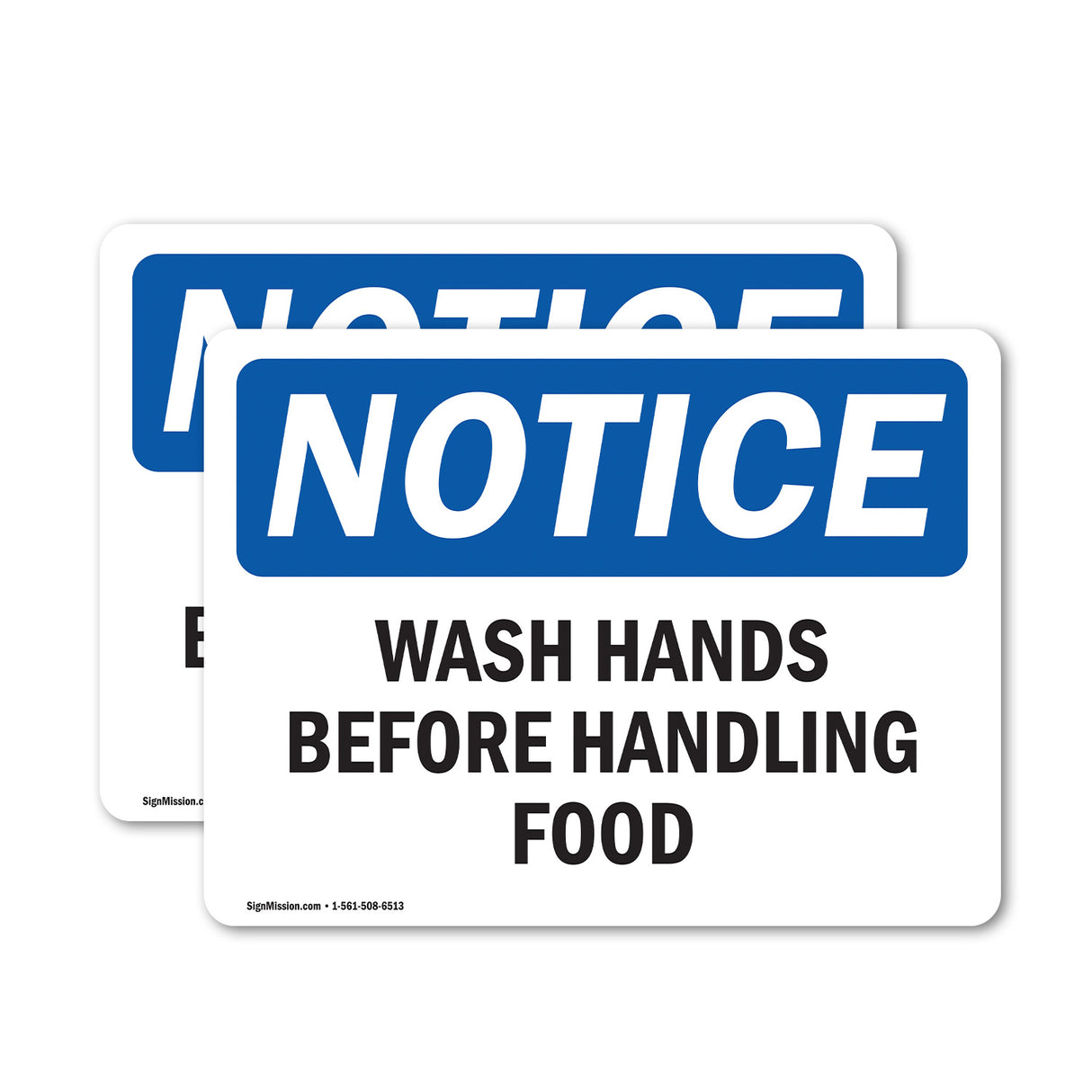 Wash Hands Before Handling Food