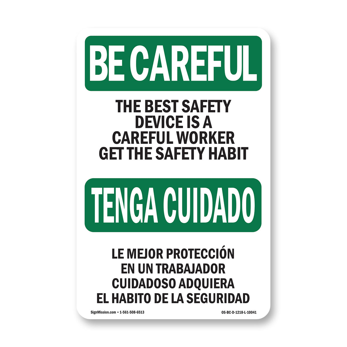 Safety Device Careful Worker