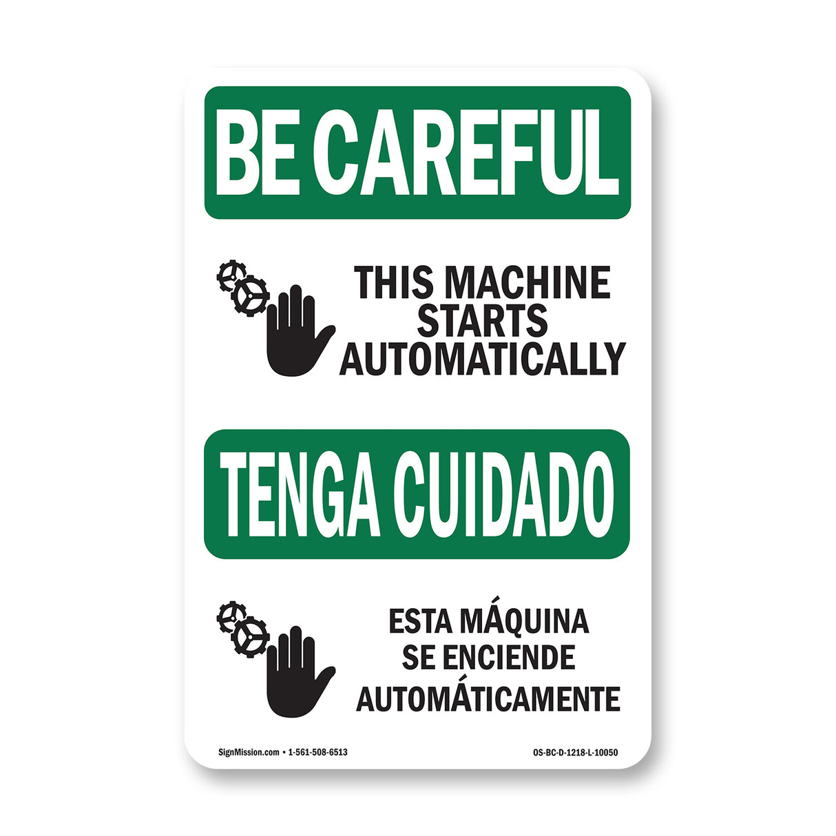 This Machine Starts Automatically