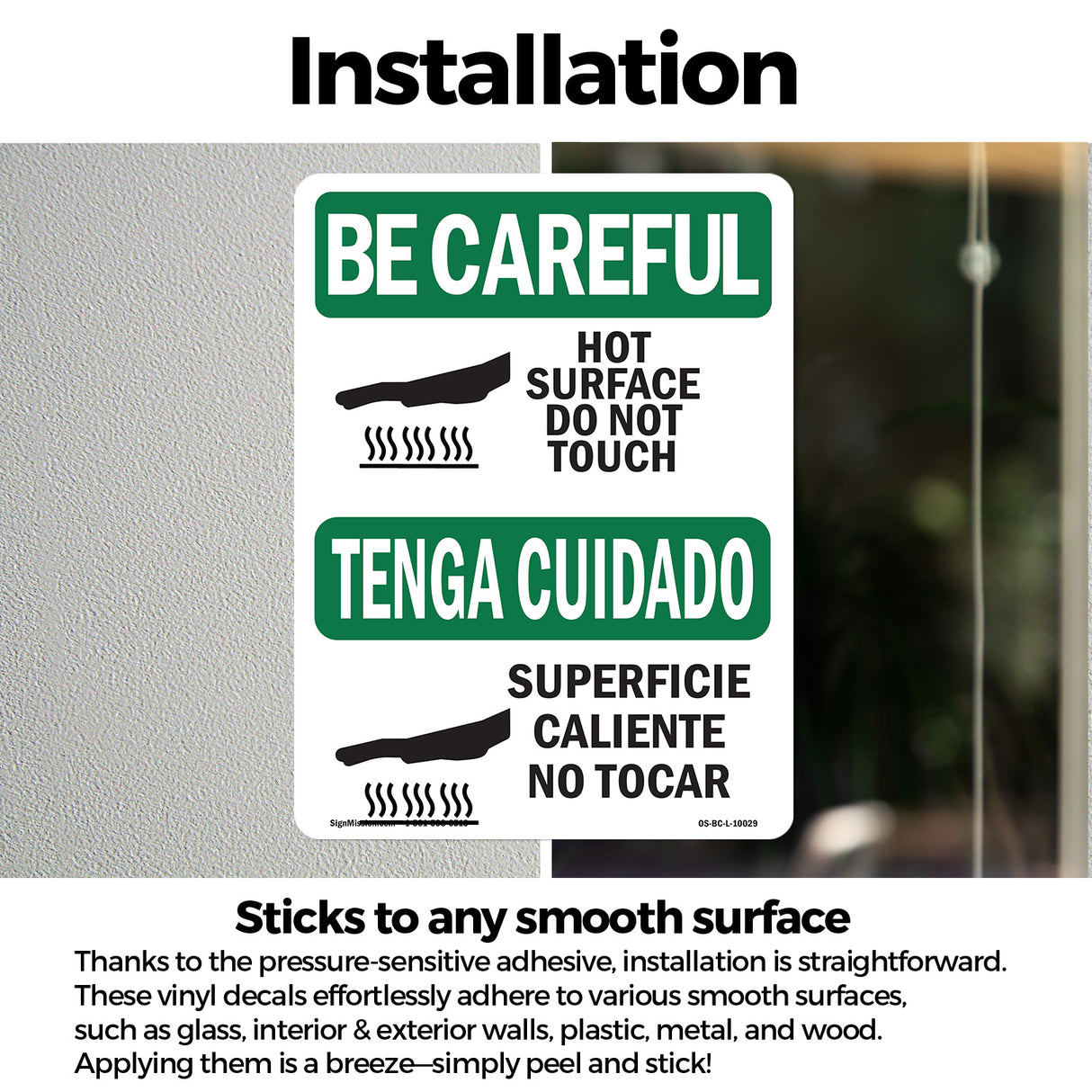 Hot Surface Do Not Touch