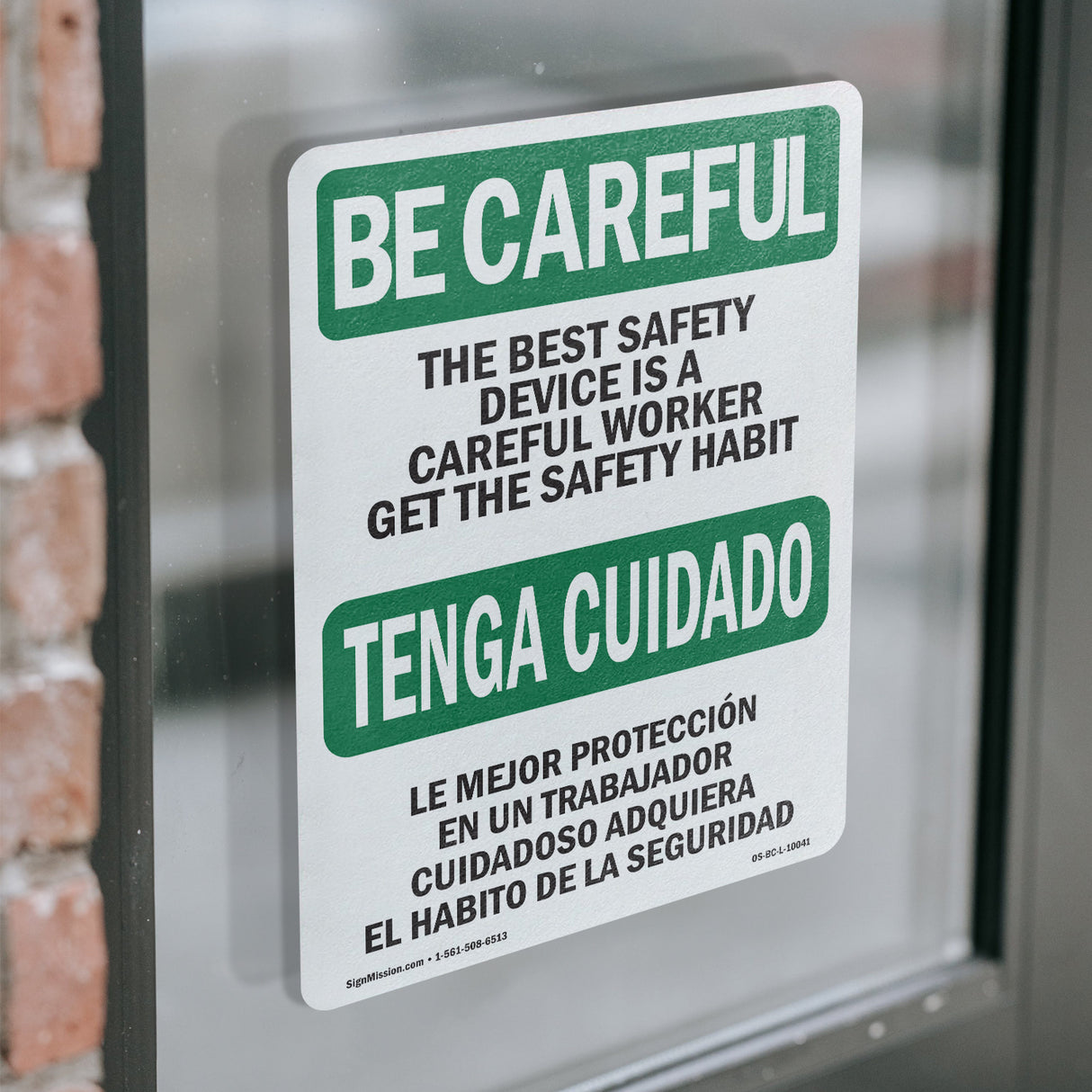 Safety Device Careful Worker