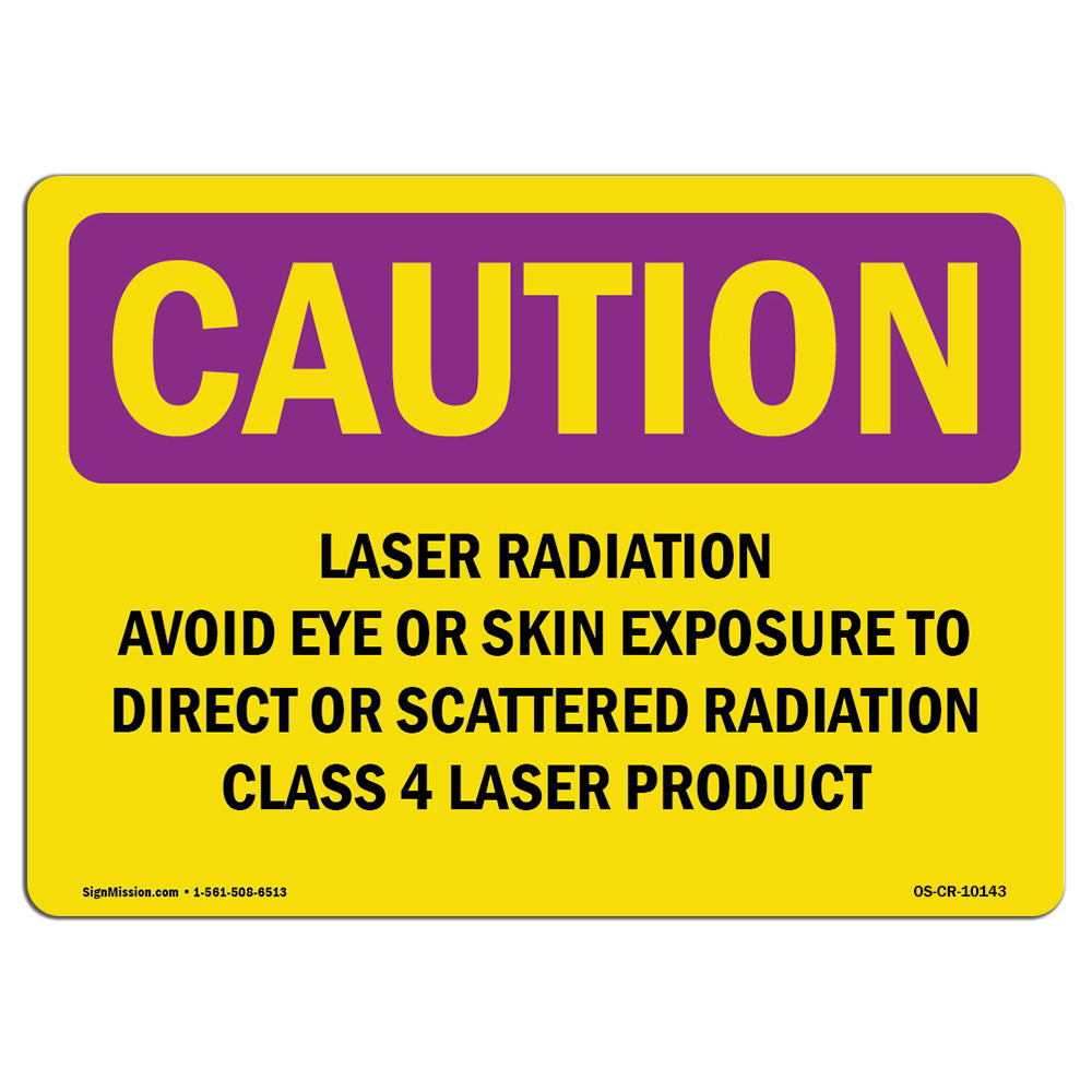 Laser Radiation Avoid Eye Or Skin Exposure