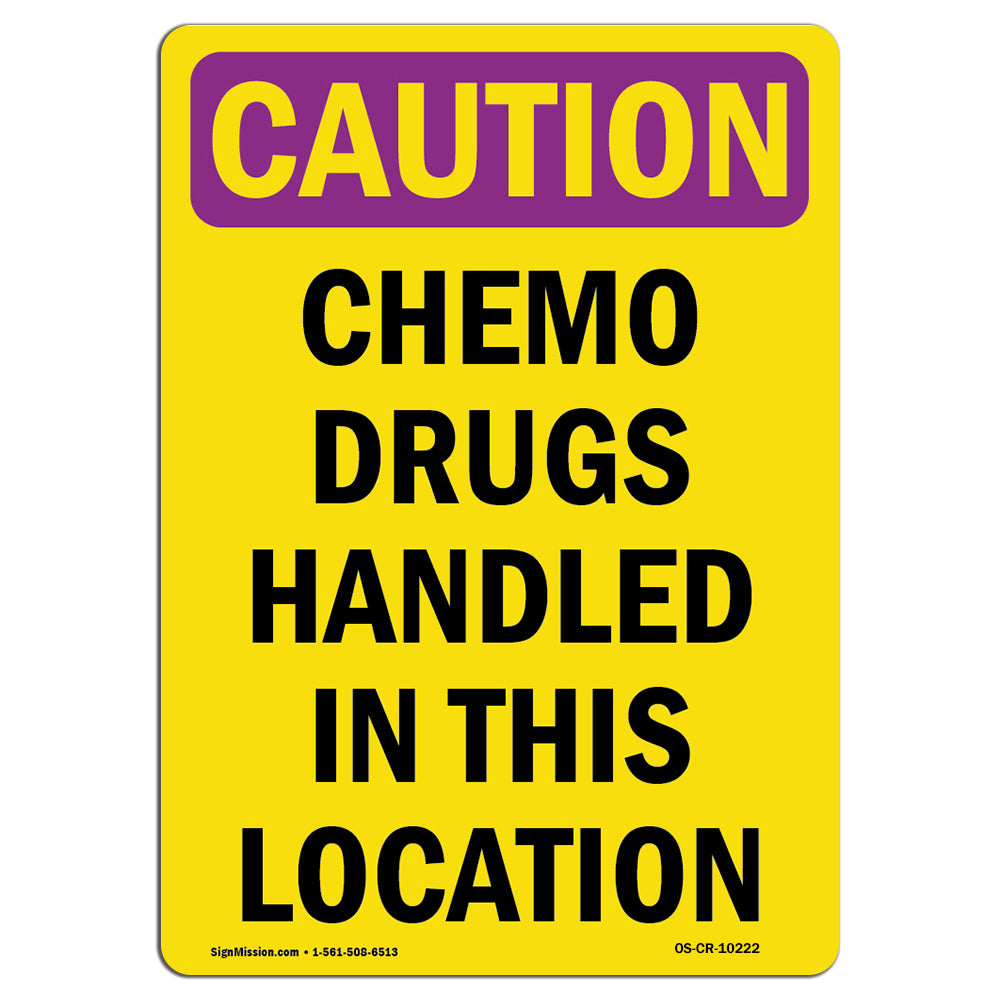 Chemo Drugs Handled In This Location