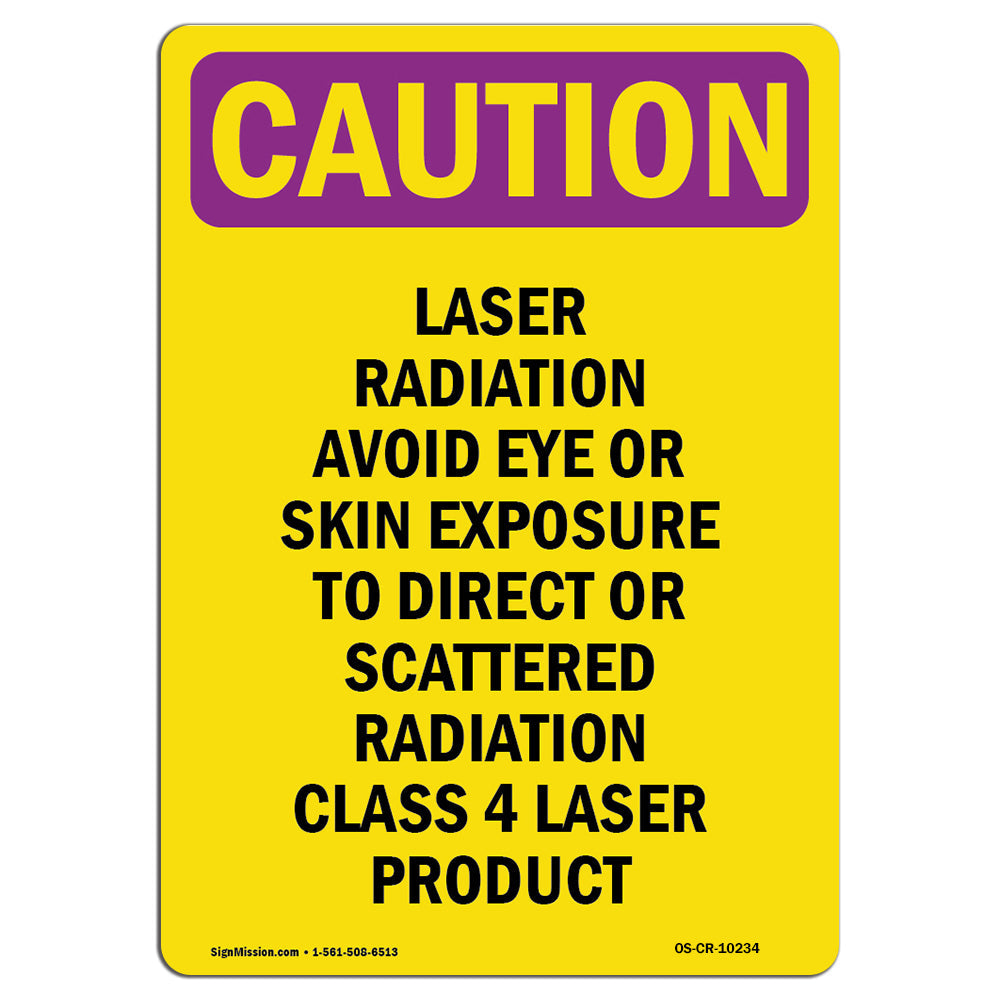 Laser Radiation Avoid Eye Or Skin Exposure