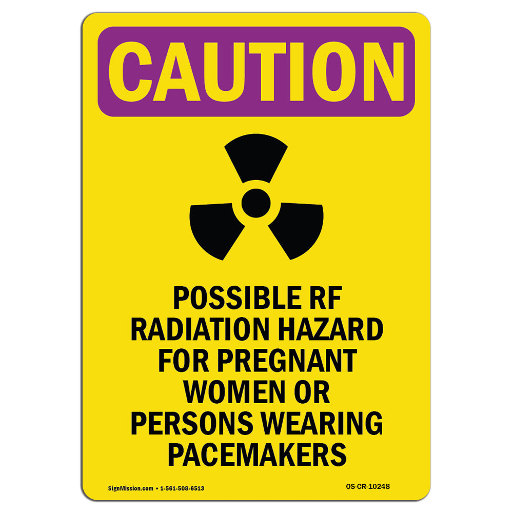Possible RF Radiation Hazard With Symbol