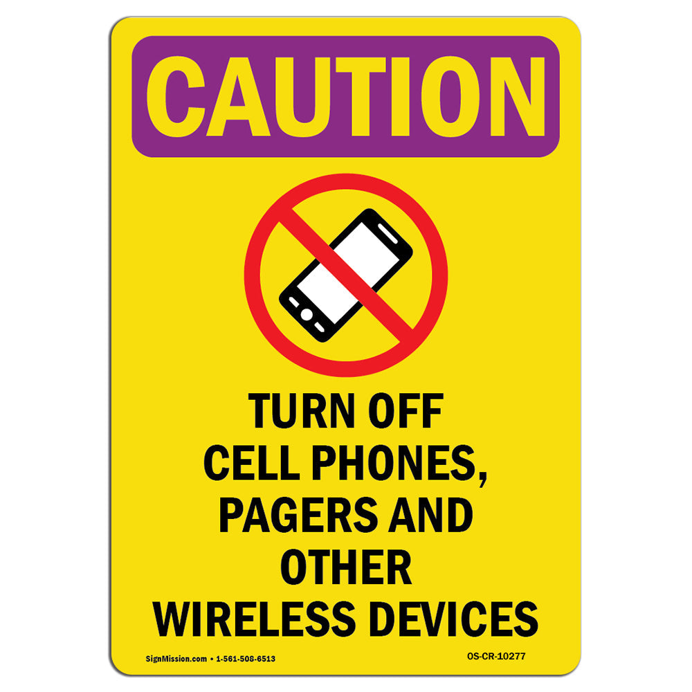 Turn Off Cell Phones, Pagers