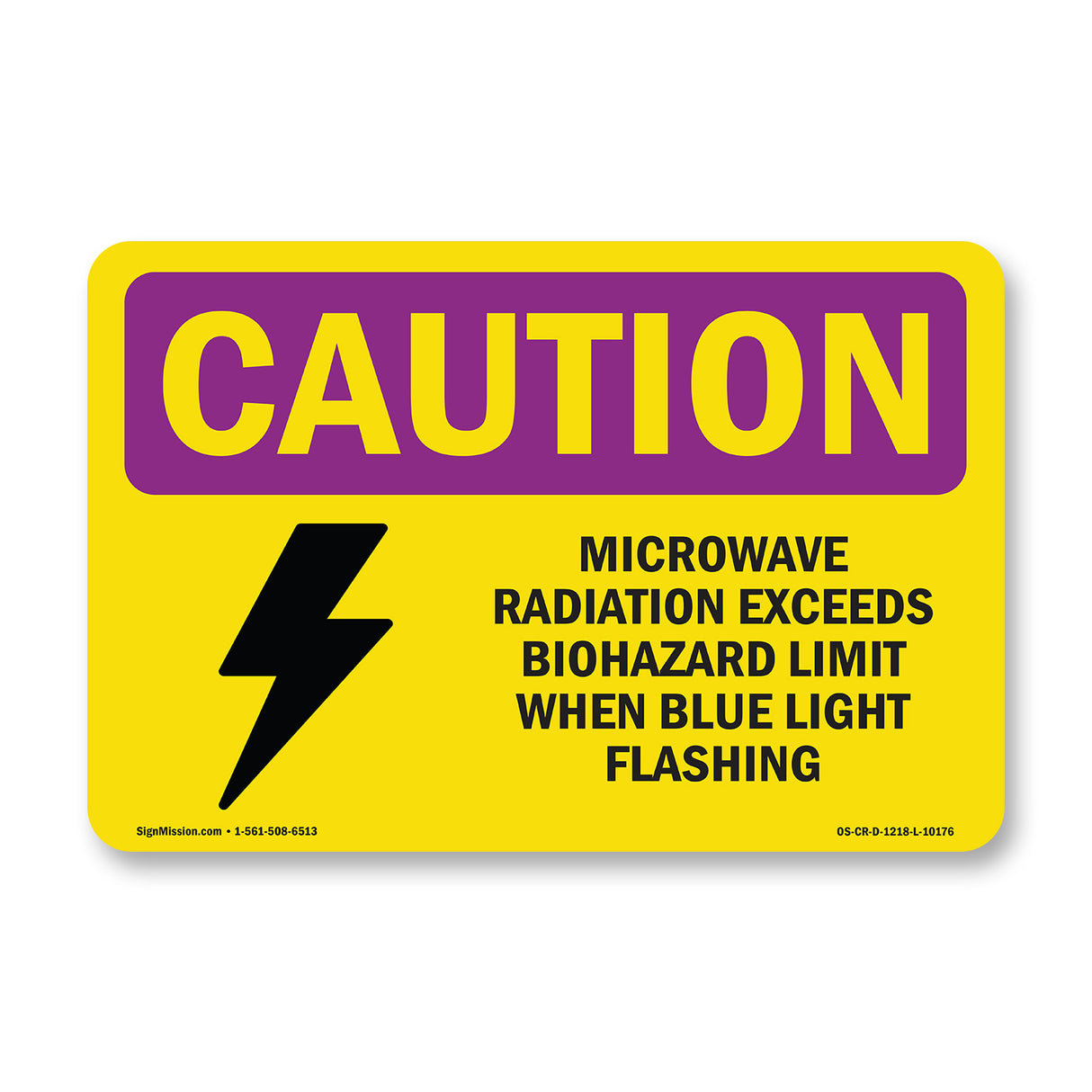 Microwave Radiation Blue Light