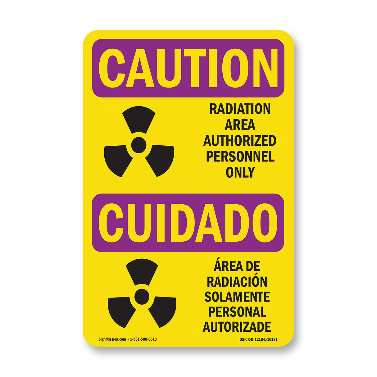 Authorized Personnel Only Spanish