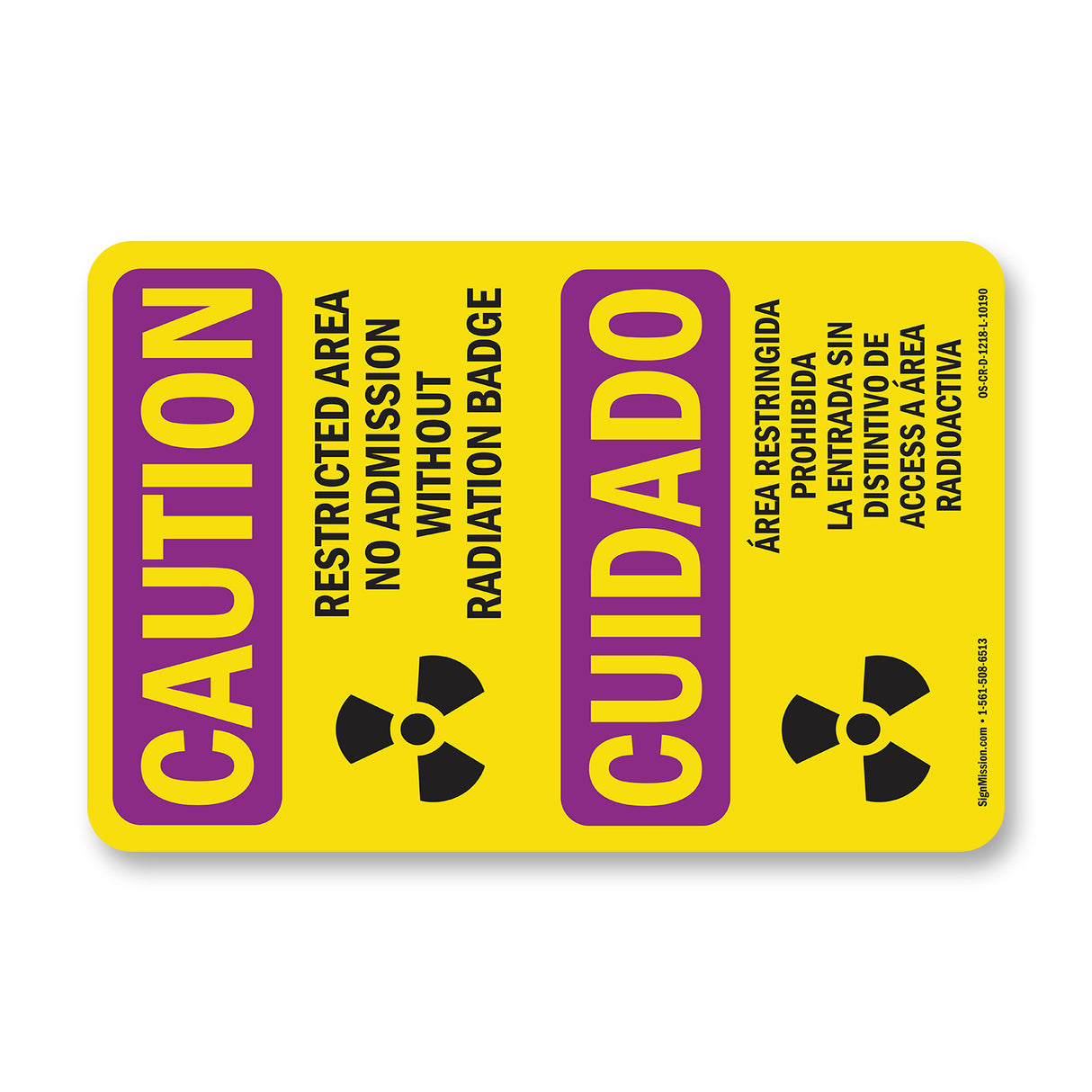 Restricted Area Radiation Badge