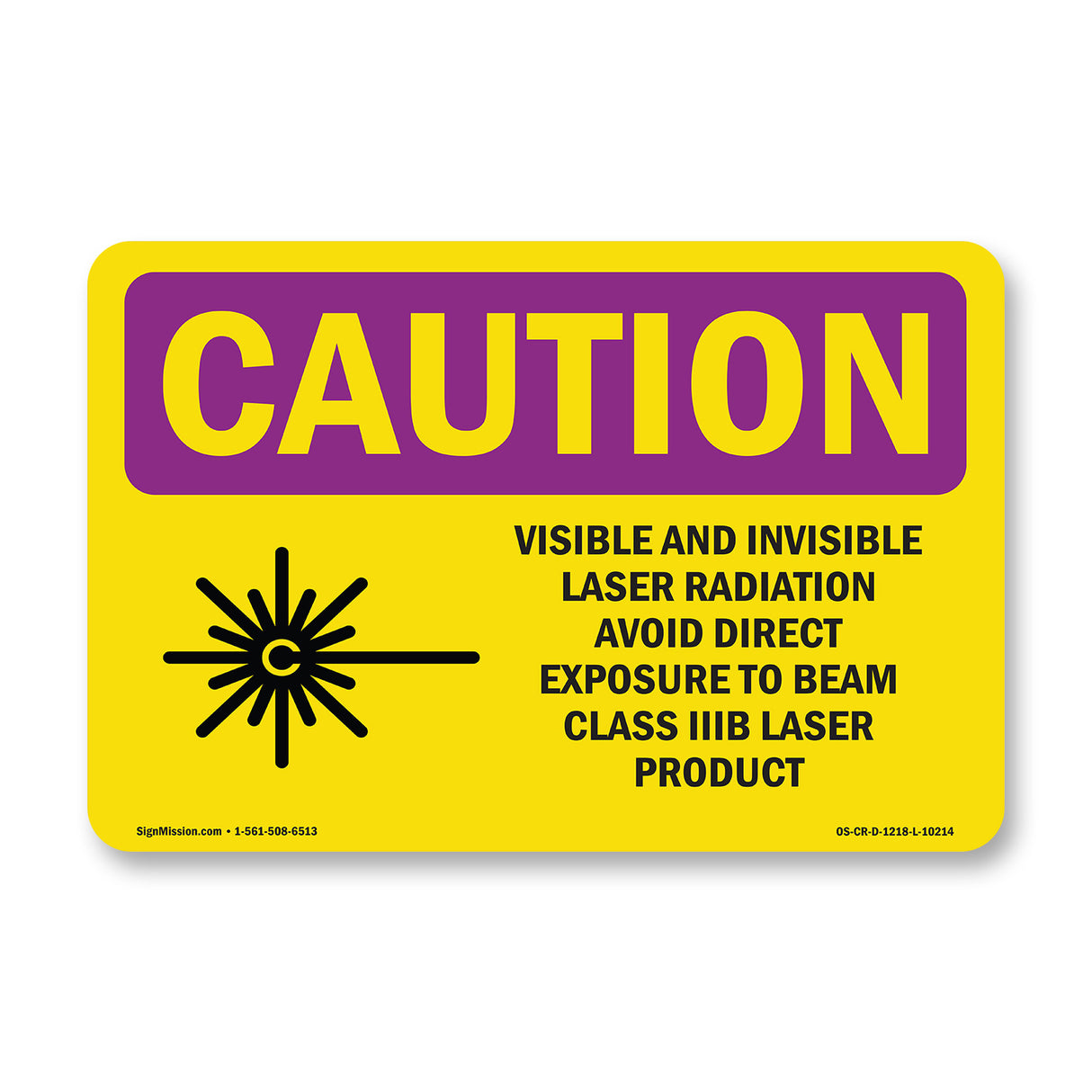 Visible And Invisible Laser With Symbol