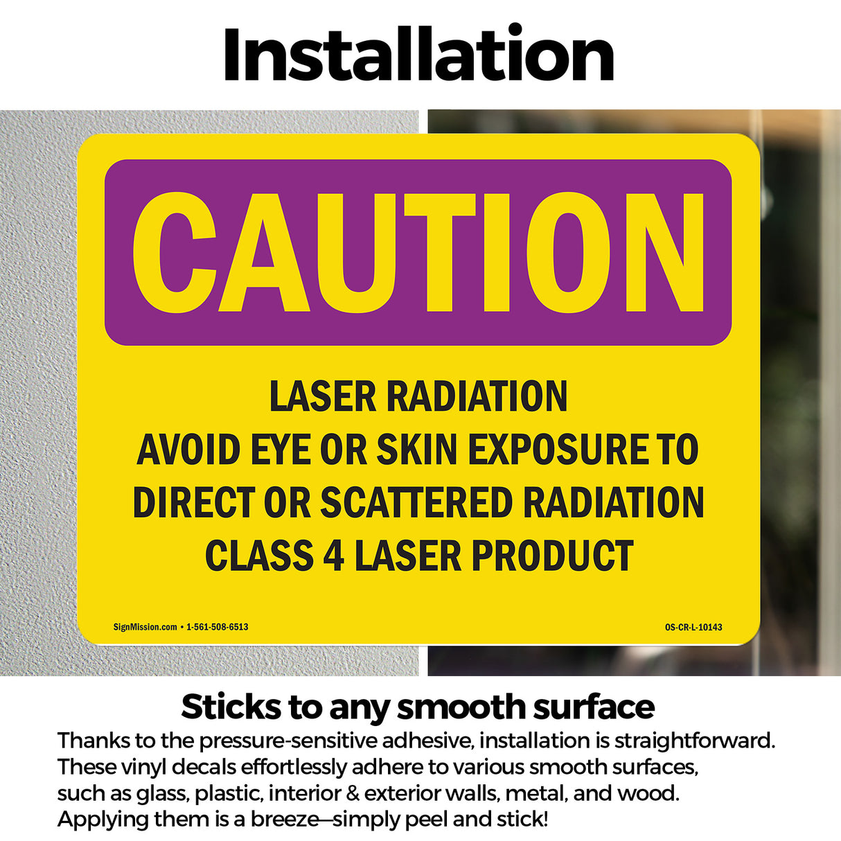 Laser Radiation Avoid Eye Or Skin Exposure