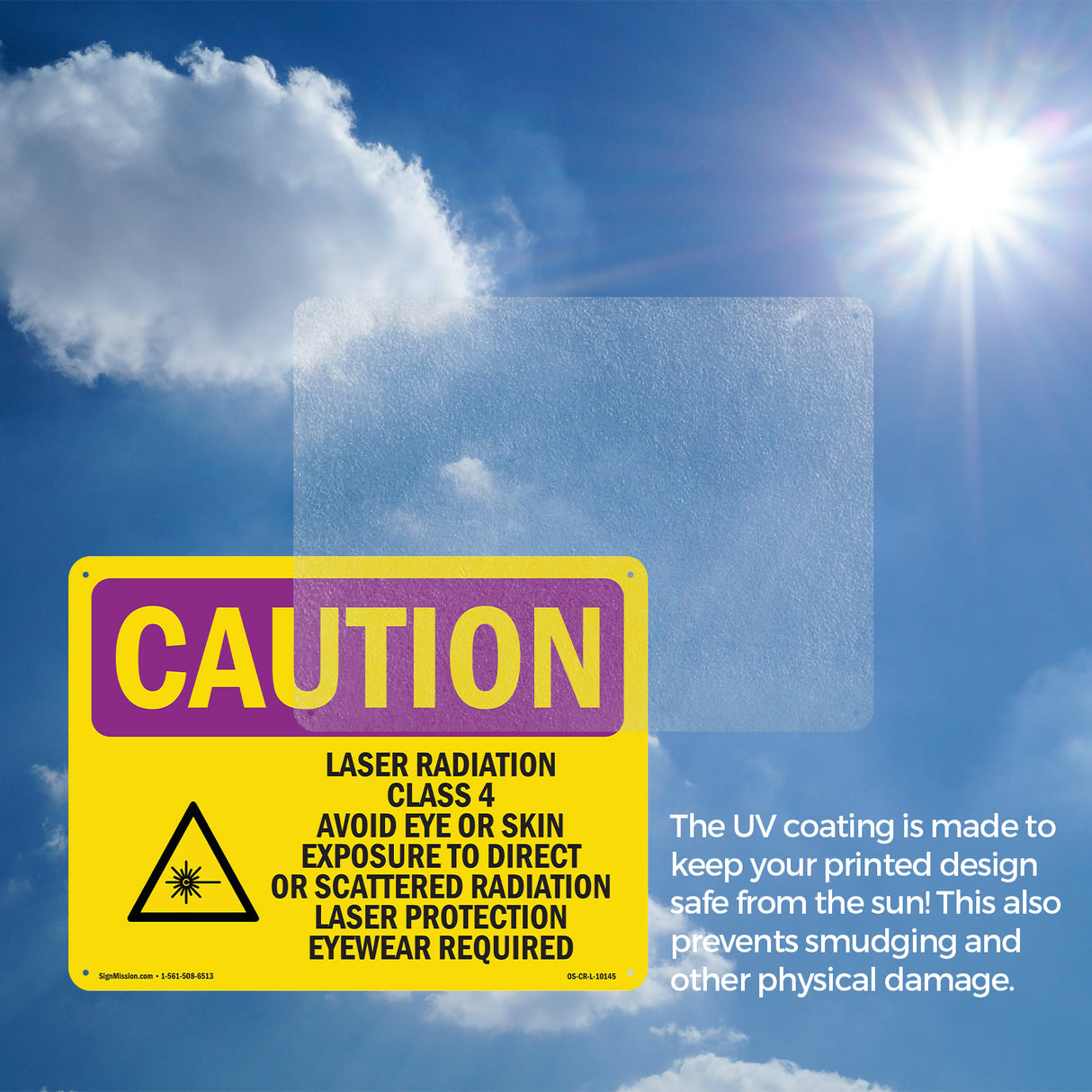 Laser Radiation Class 4 Avoid With Symbol