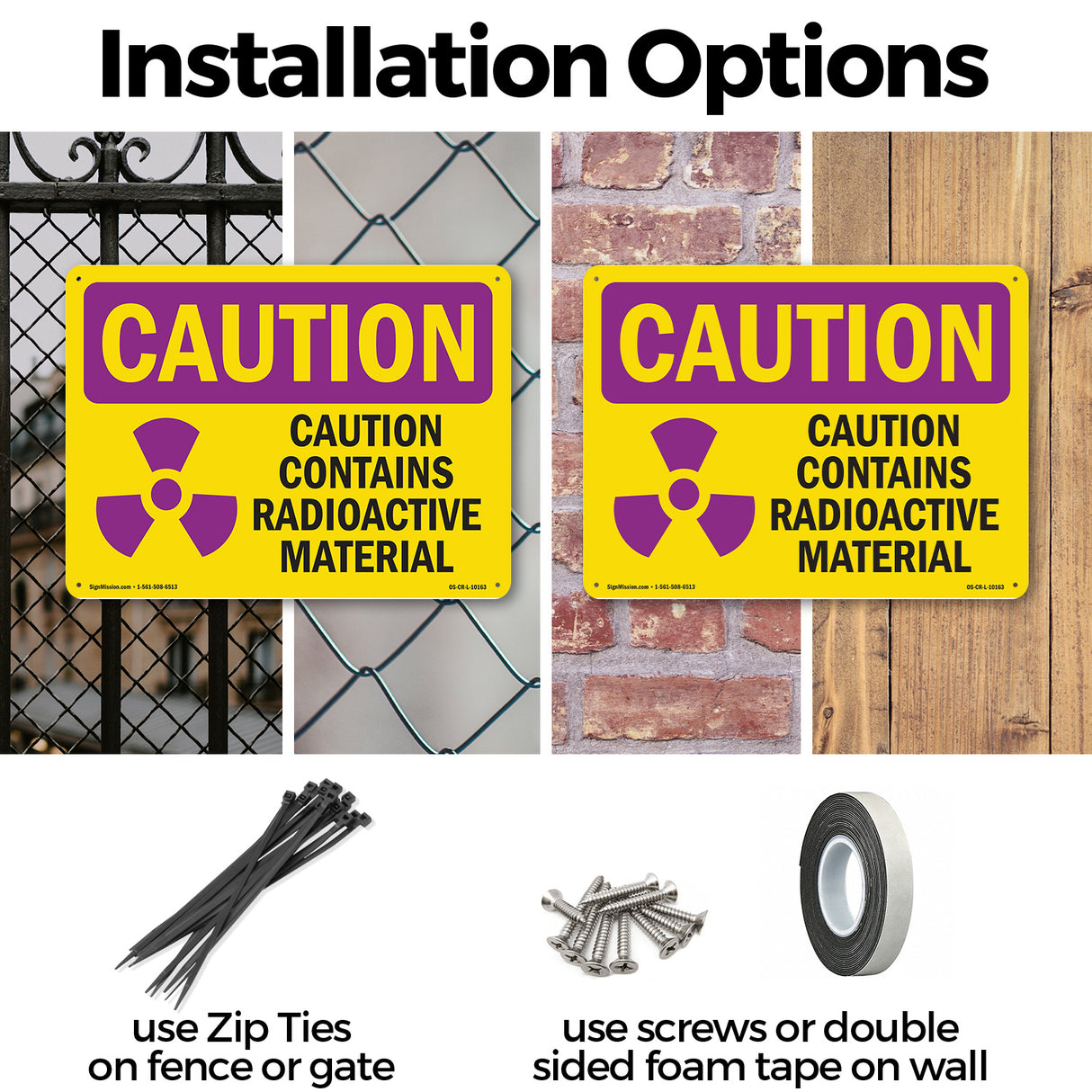 Contains Radioactive Material