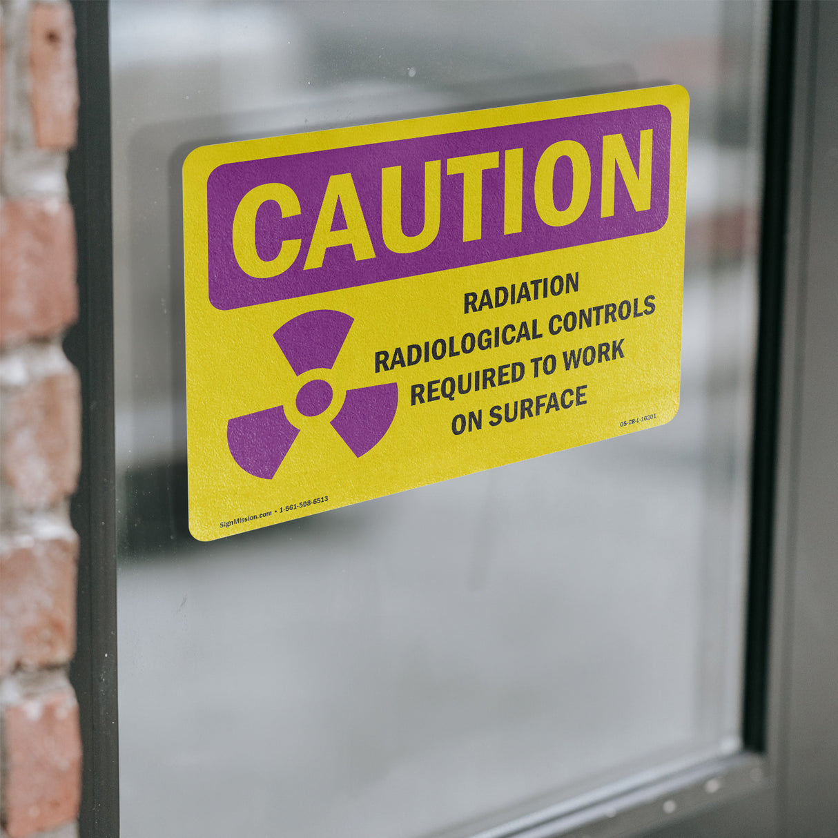 Radiation Contamination Radiological With Symbol