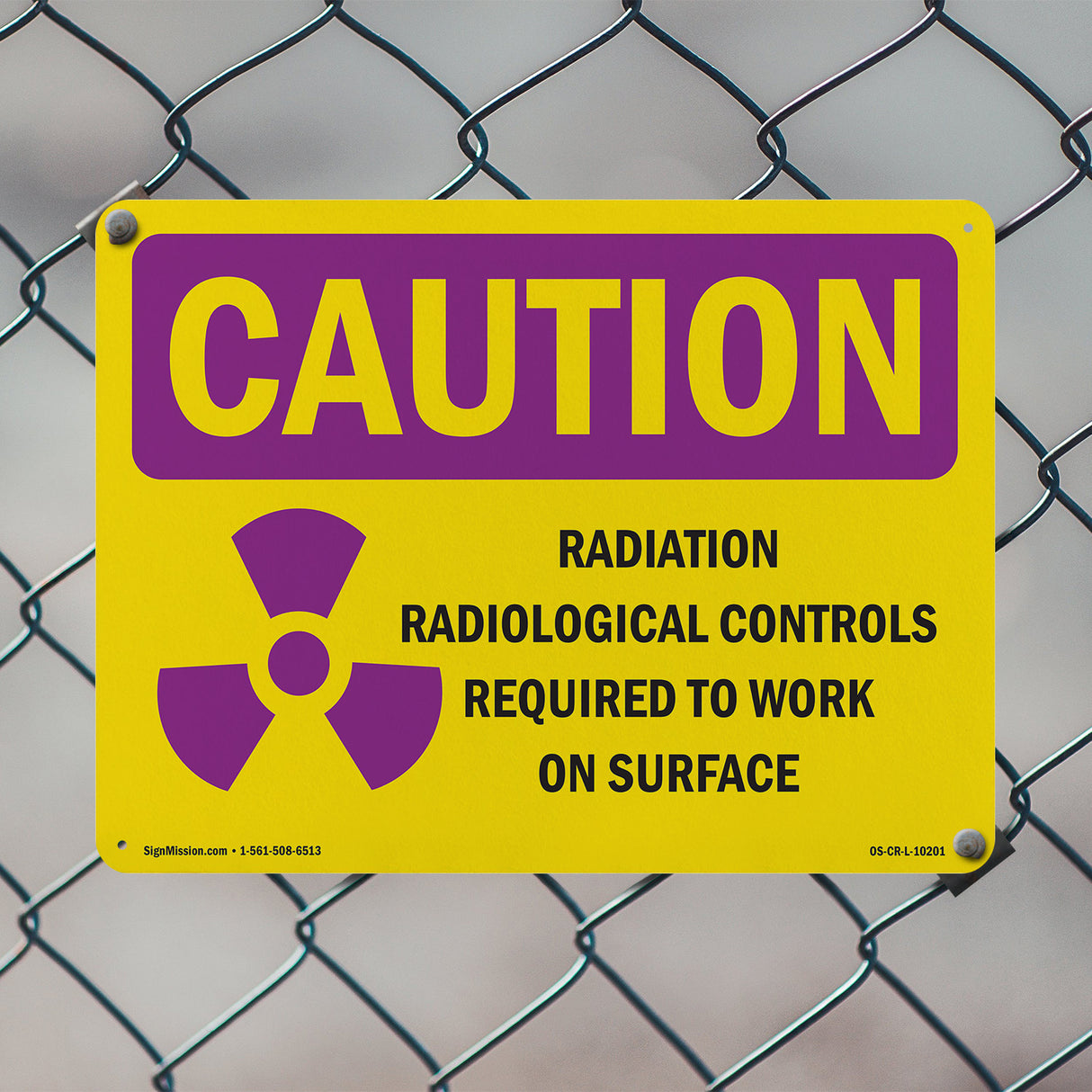 Radiation Contamination Radiological With Symbol