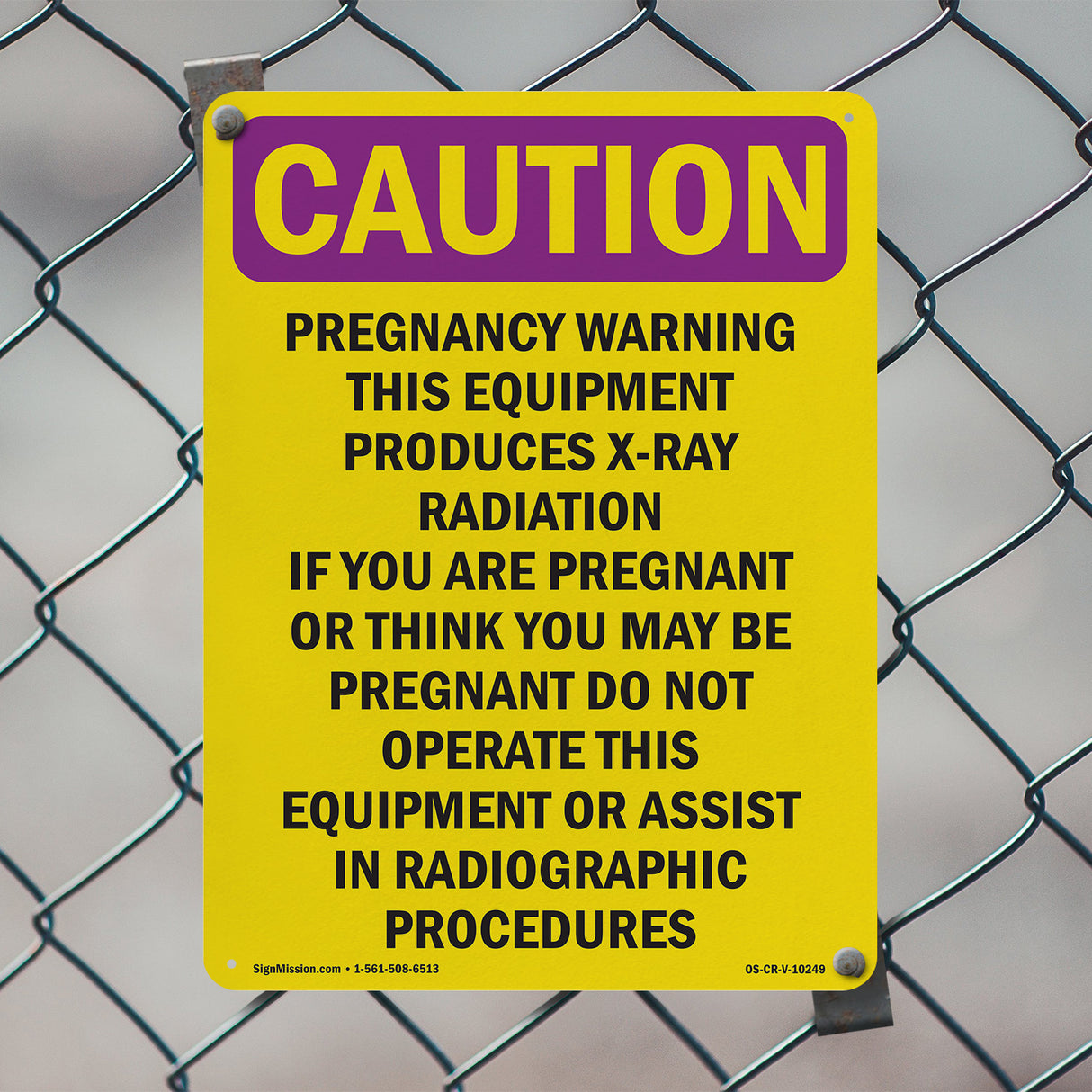 Pregnancy Warning This Equipment Produces