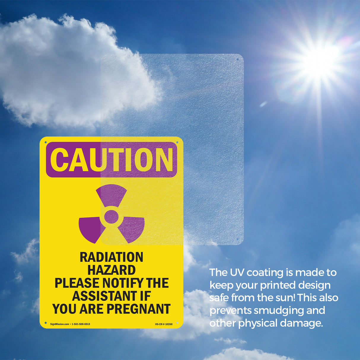 Radiation Hazard Please Notify With Symbol