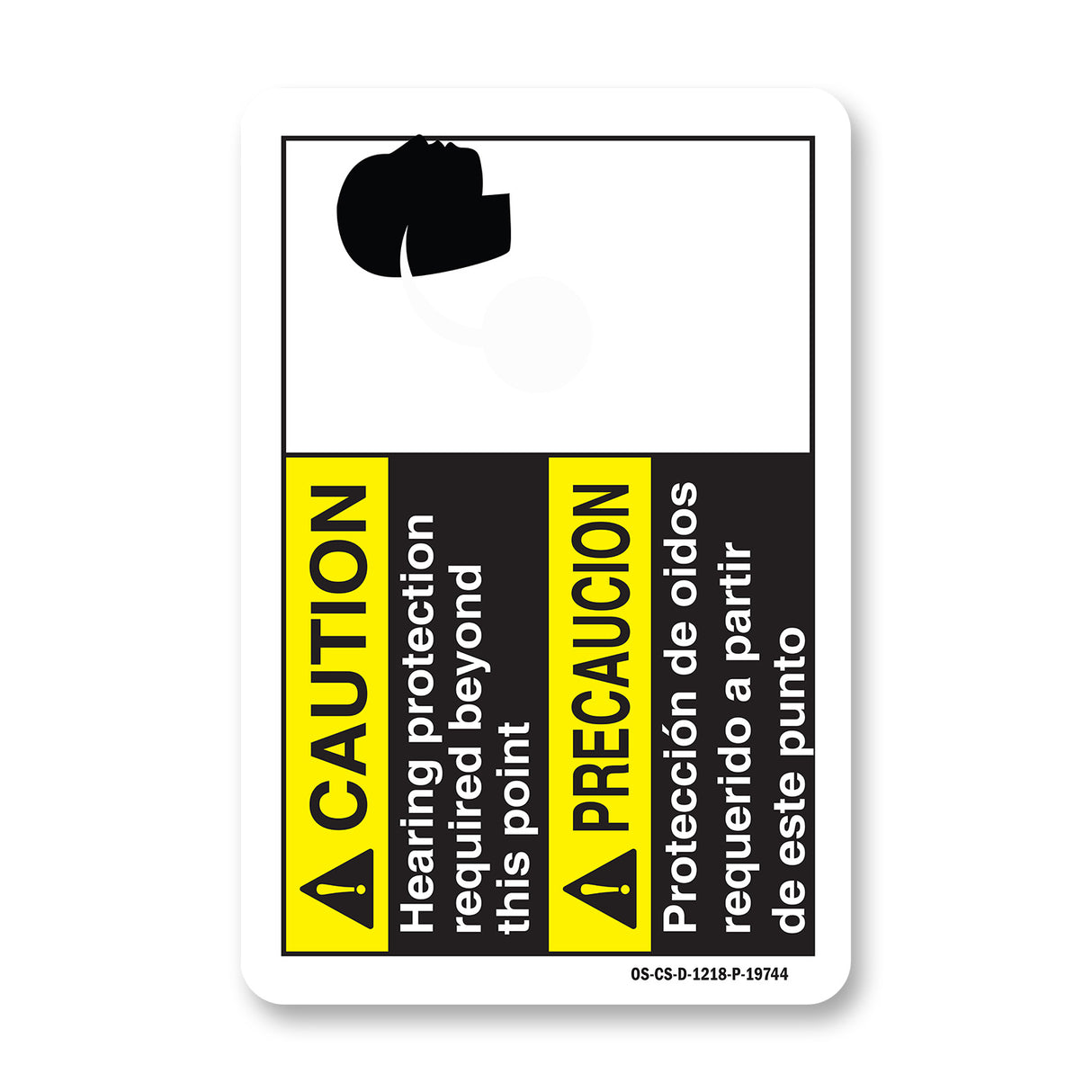 Caution Hearing Protection