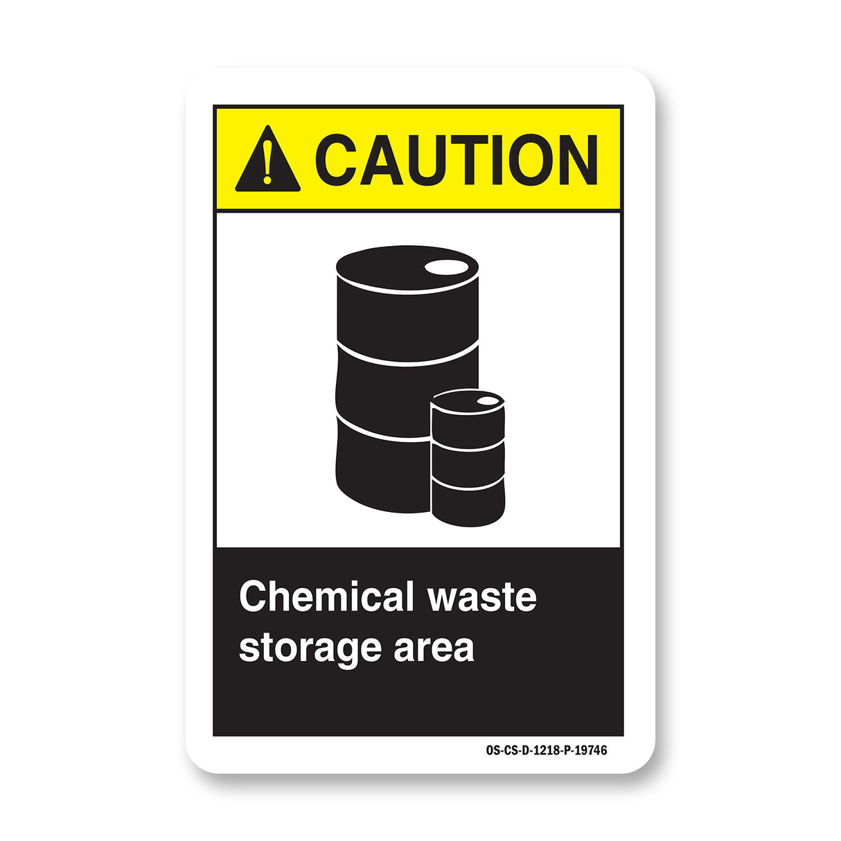 Chemical Waste Storage Area