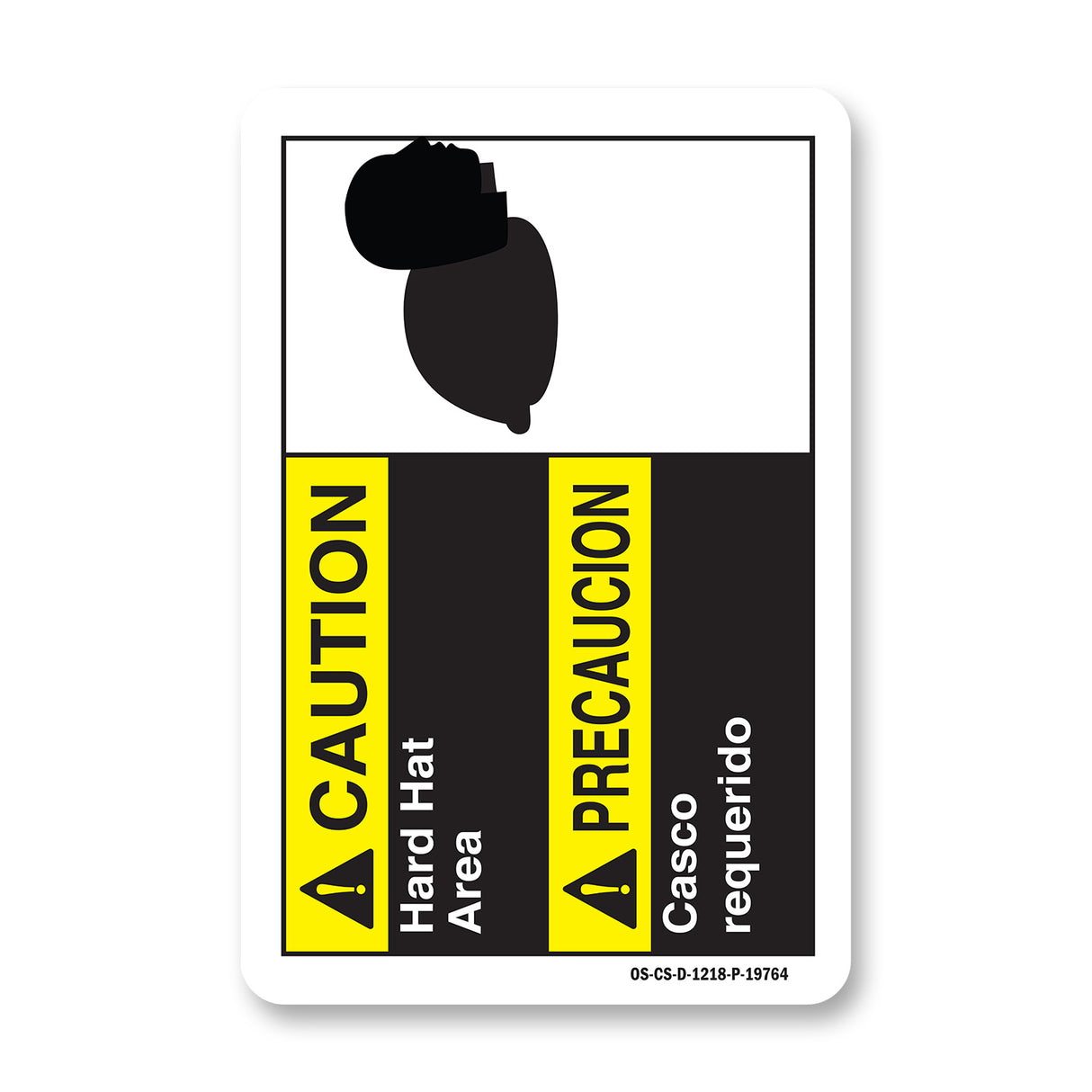 Hard Hat Area-Bilingual