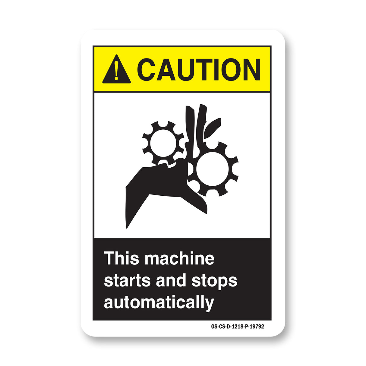 This Machine Starts And Stops Automatically