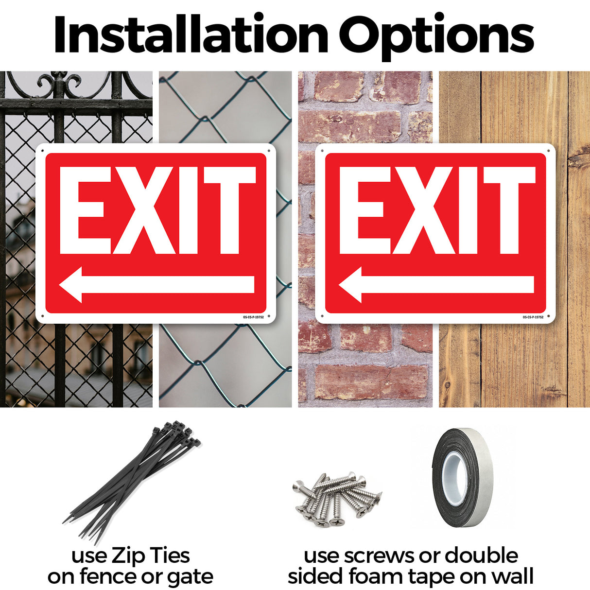 Exit with Left Arrow