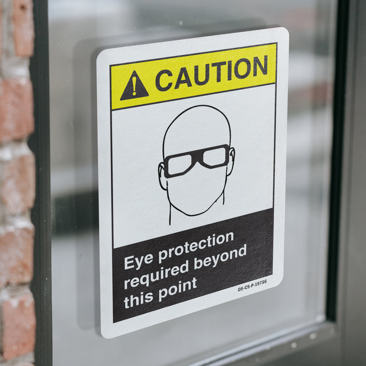 Eye Protection Required Beyond This Point