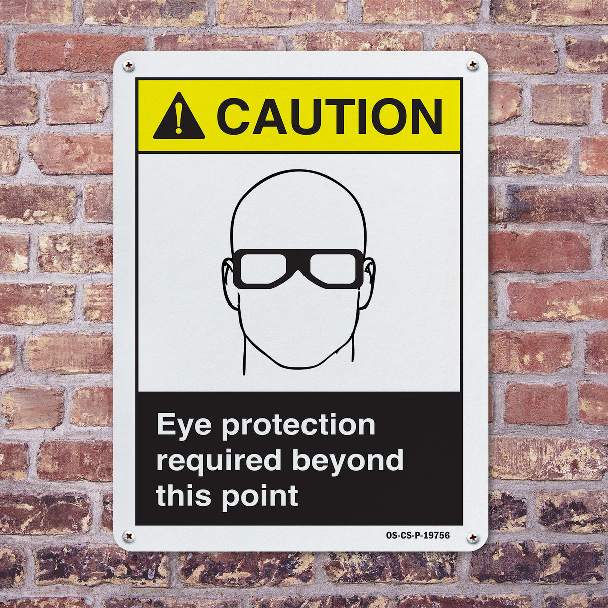 Eye Protection Required Beyond This Point