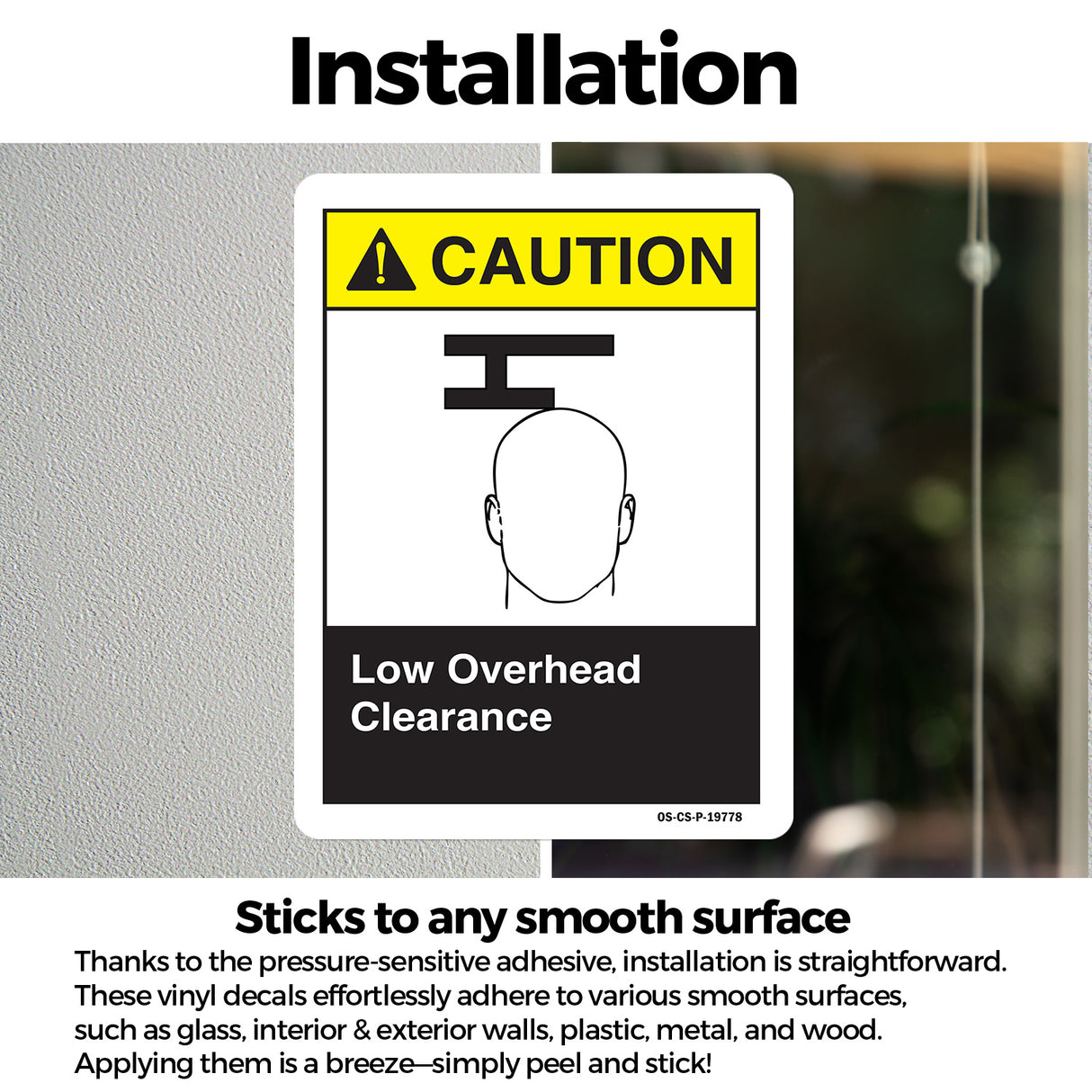 Low Overhead Clearance