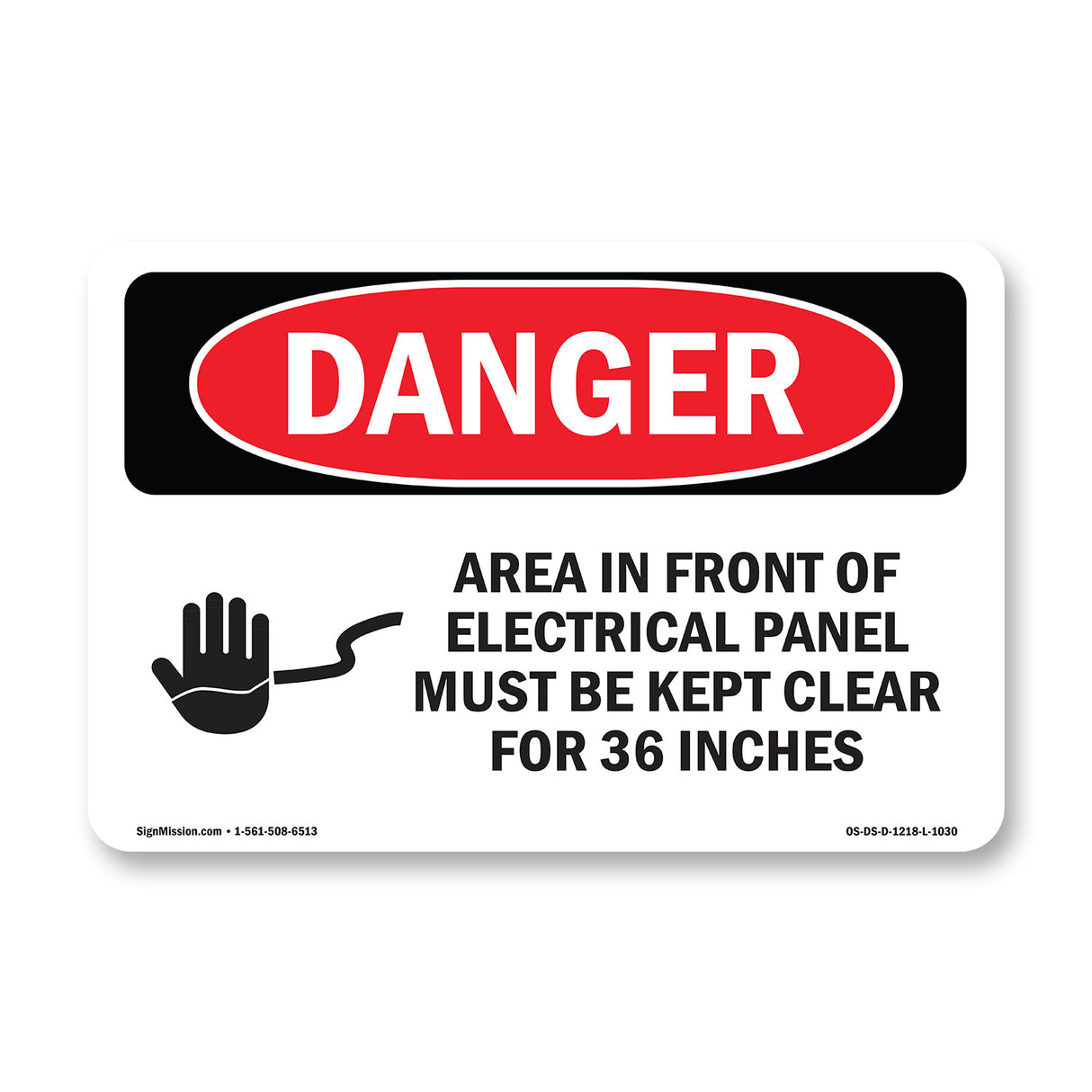 Electrical Panel Keep Clear