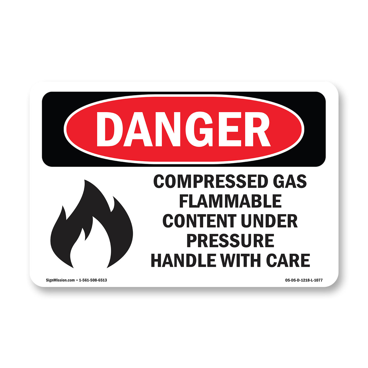 Compressed Gas Flammable Content