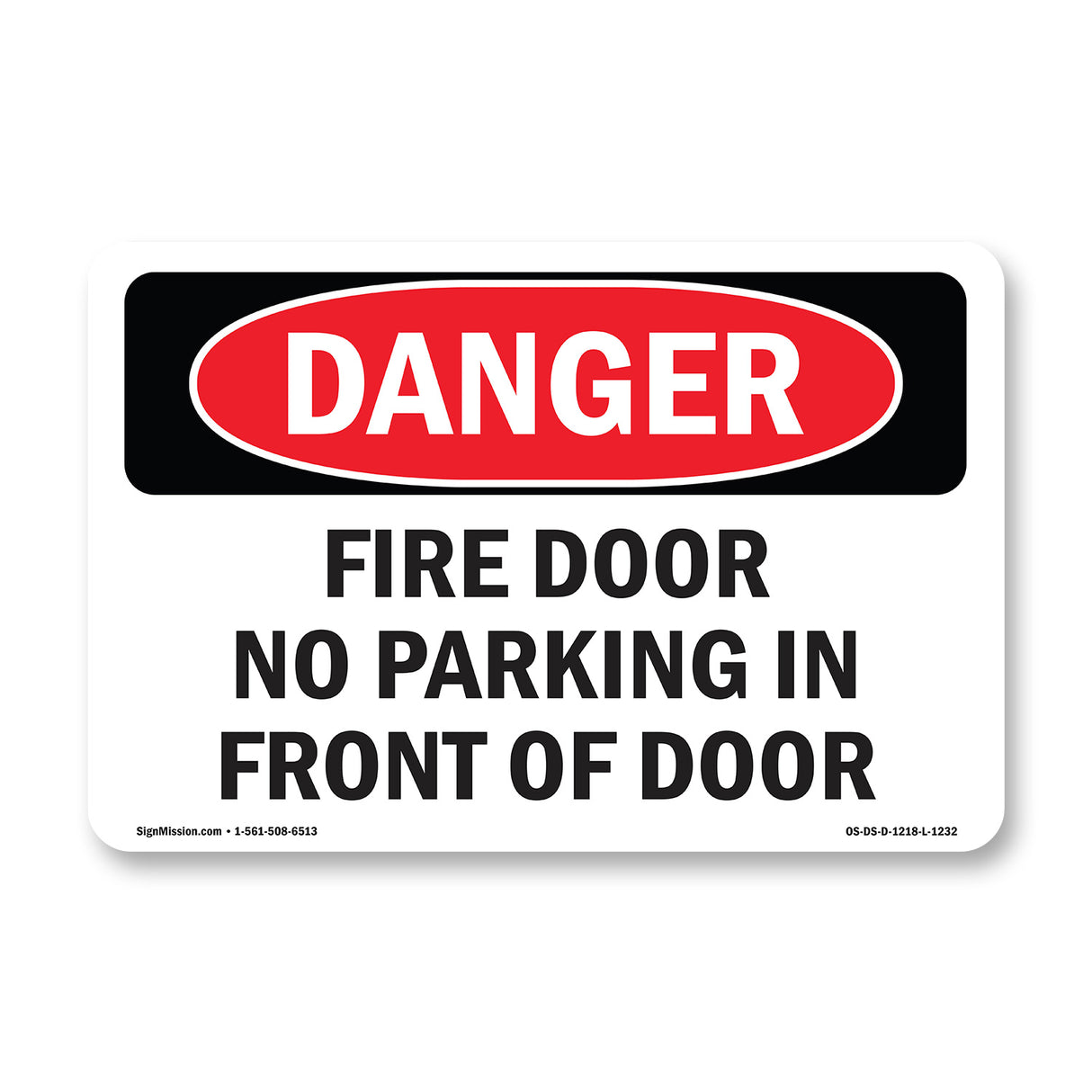 Fire Door No Parking In Front Of Door