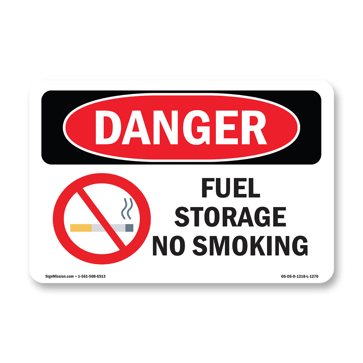 Fuel Storage No Smoking