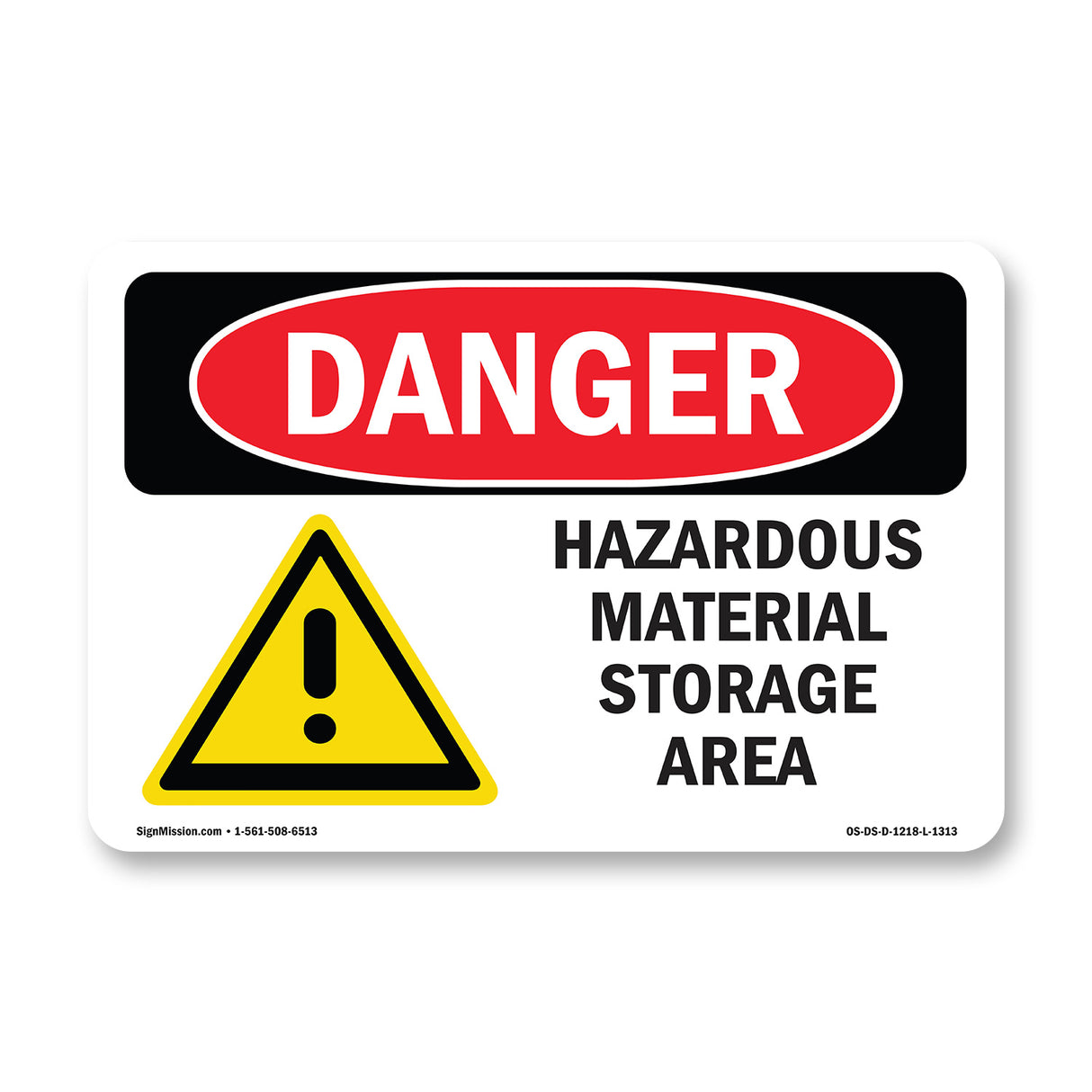 Hazardous Material Storage Area