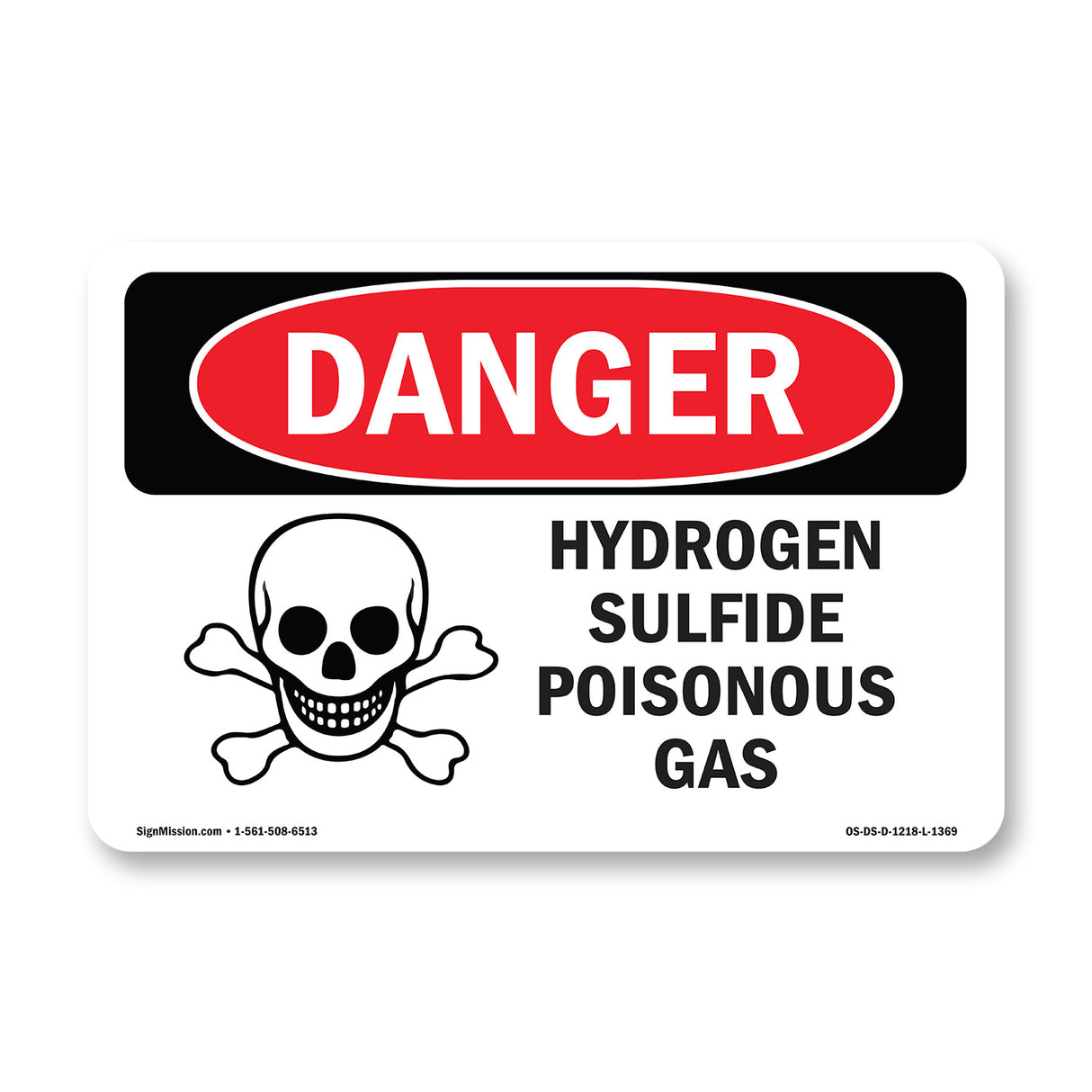 Hydrogen Sulfide Poisonous Gas