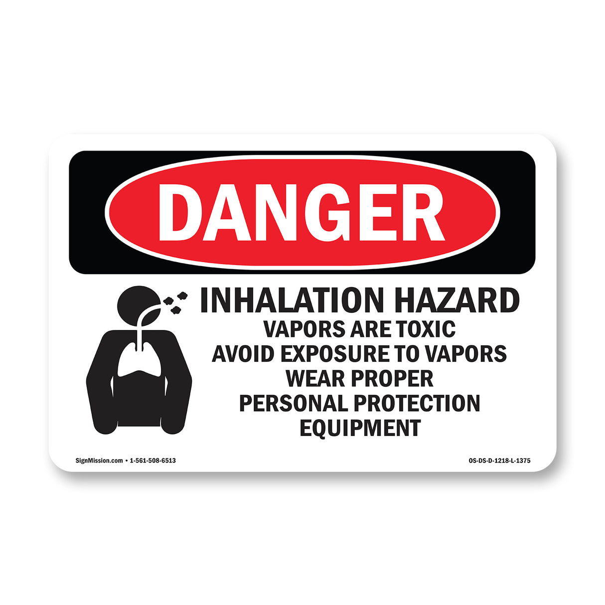 Inhalation Hazard Vapors Toxic