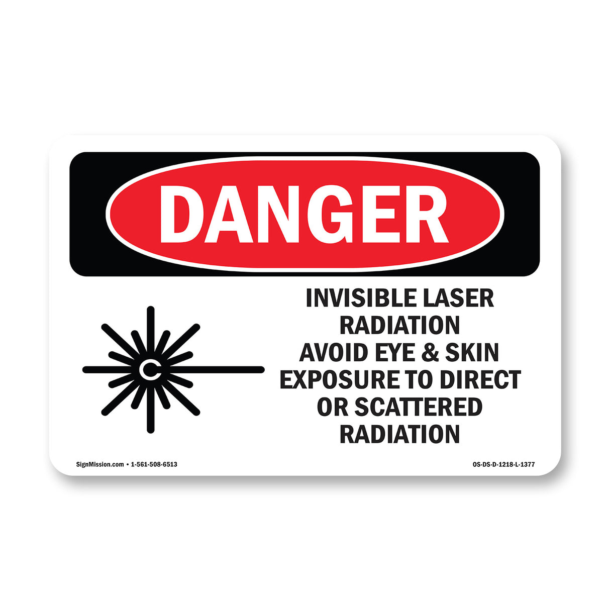 Invisible Laser Radiation Avoid Eye Exposure