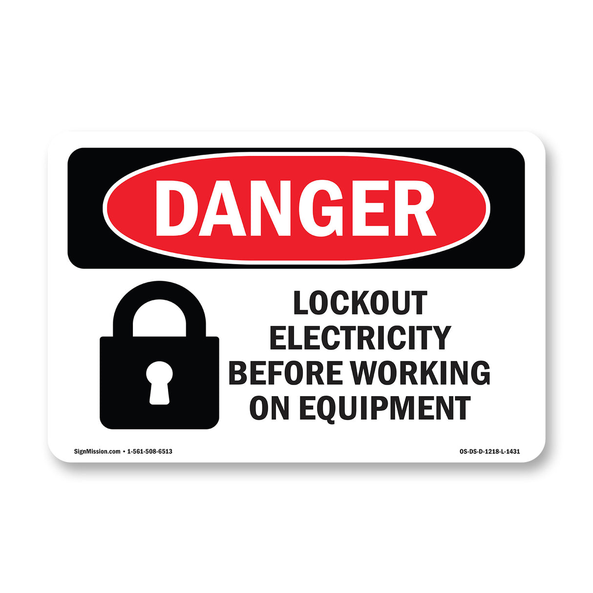 Lockout Electricity Before Working