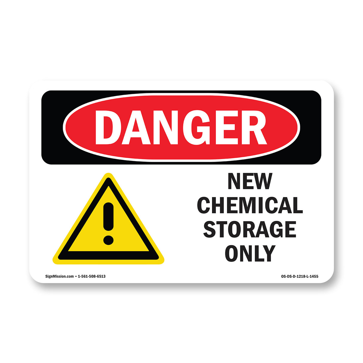New Chemical Storage Only